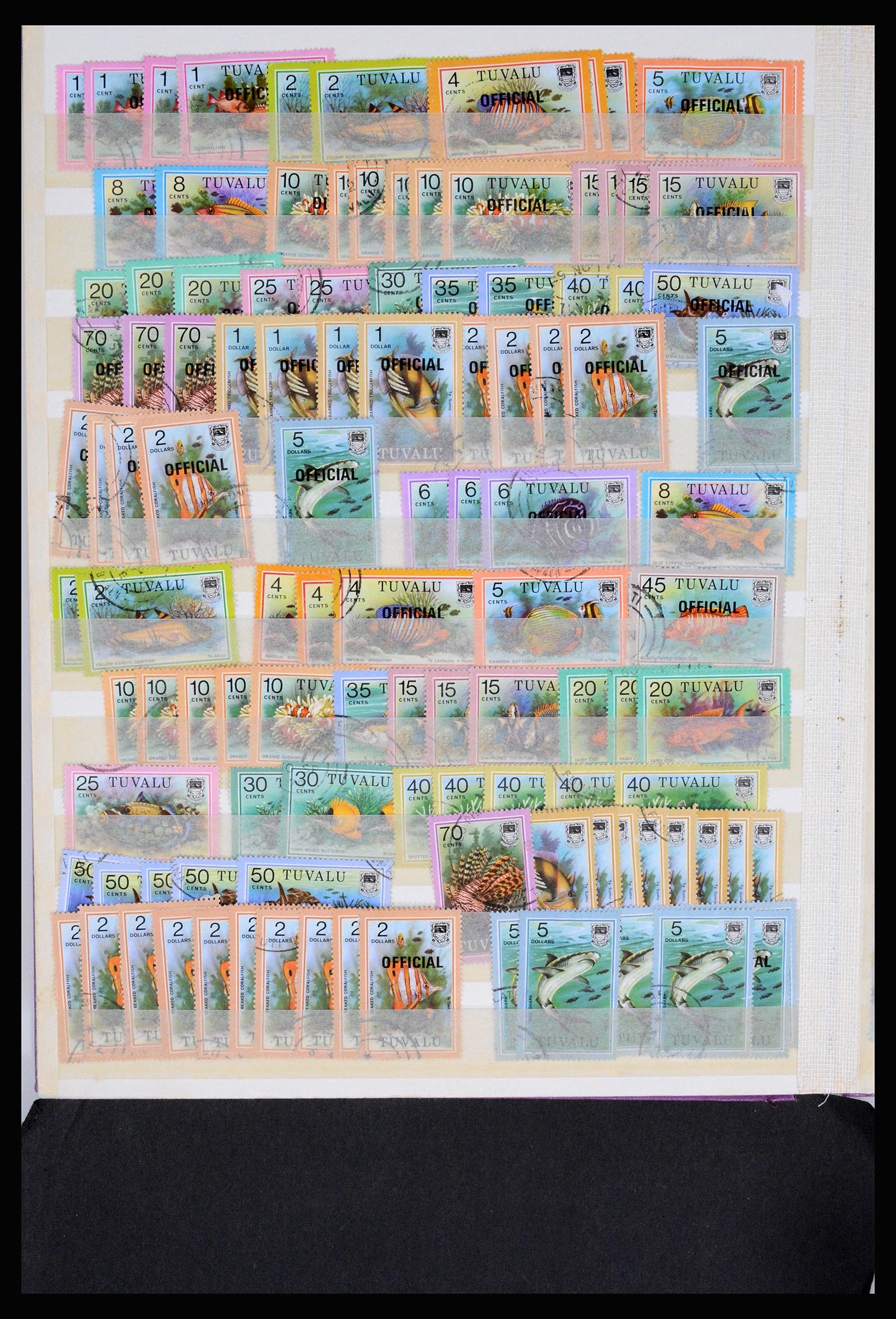 36310 0010 - Postzegelverzameling 36310 Engelse koloniën 1950-2000.