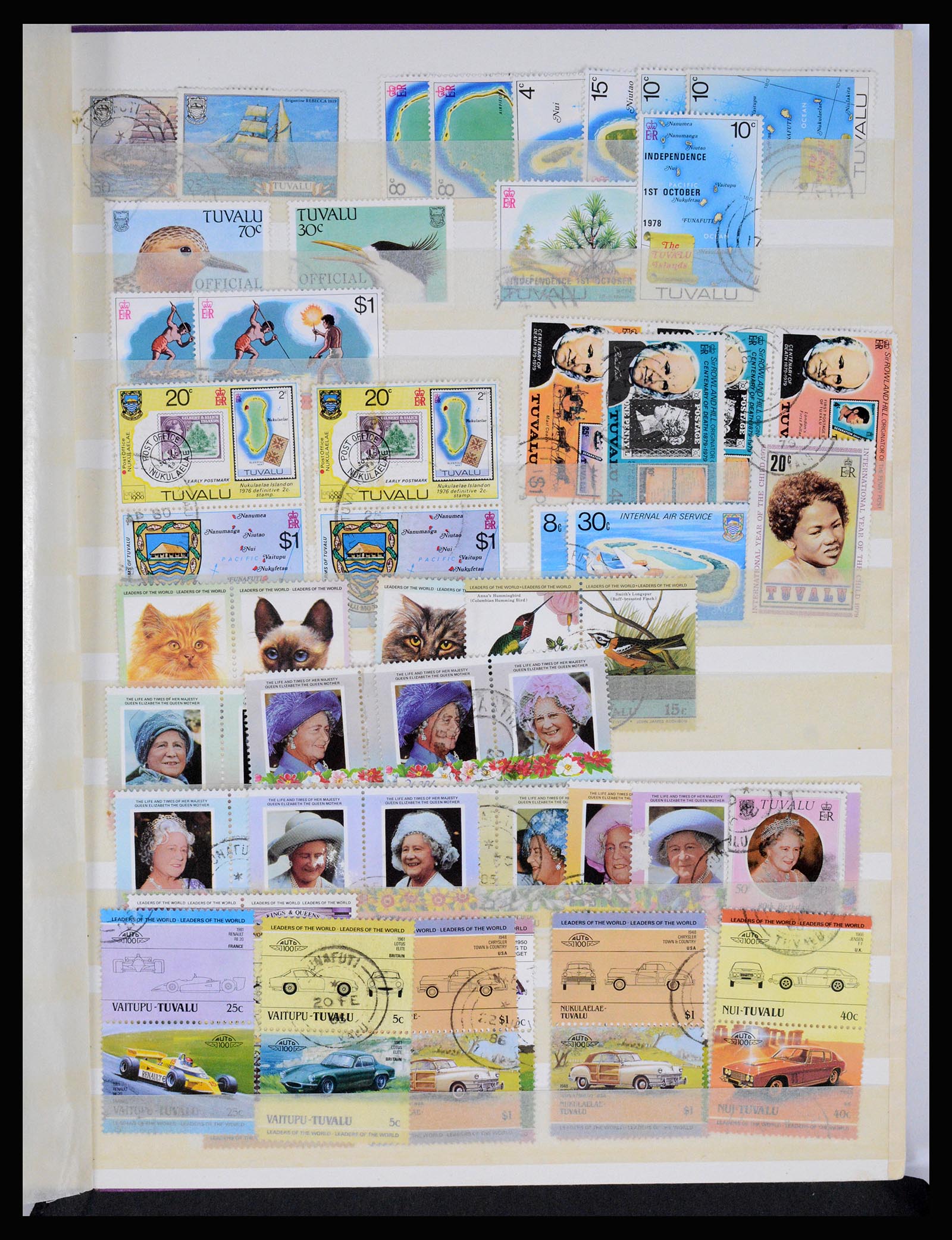 36310 0011 - Postzegelverzameling 36310 Engelse koloniën 1950-2000.