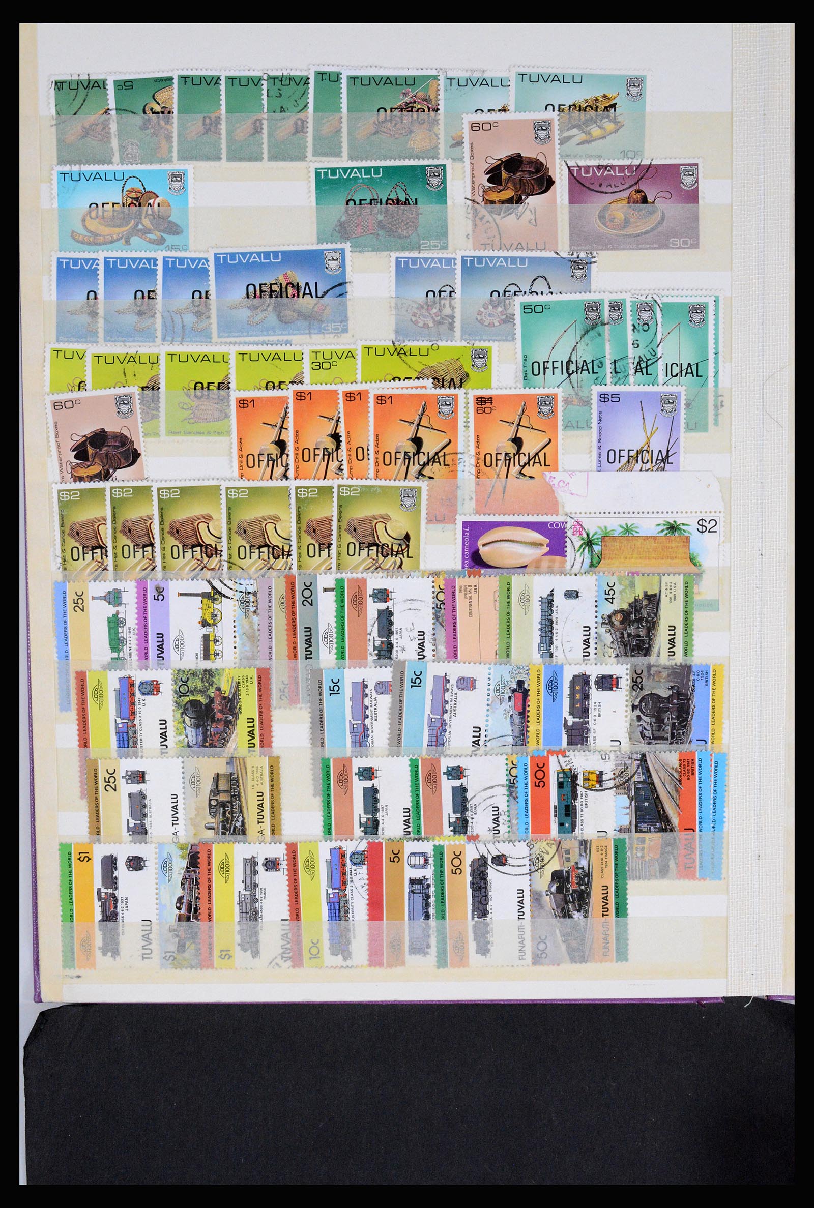 36310 0012 - Postzegelverzameling 36310 Engelse koloniën 1950-2000.