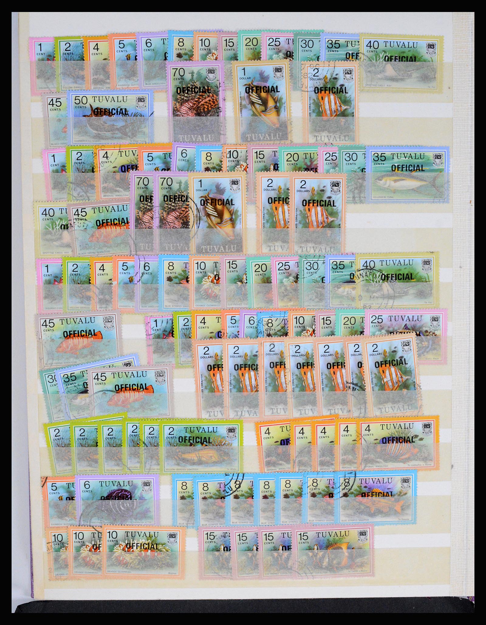 36310 0023 - Postzegelverzameling 36310 Engelse koloniën 1950-2000.