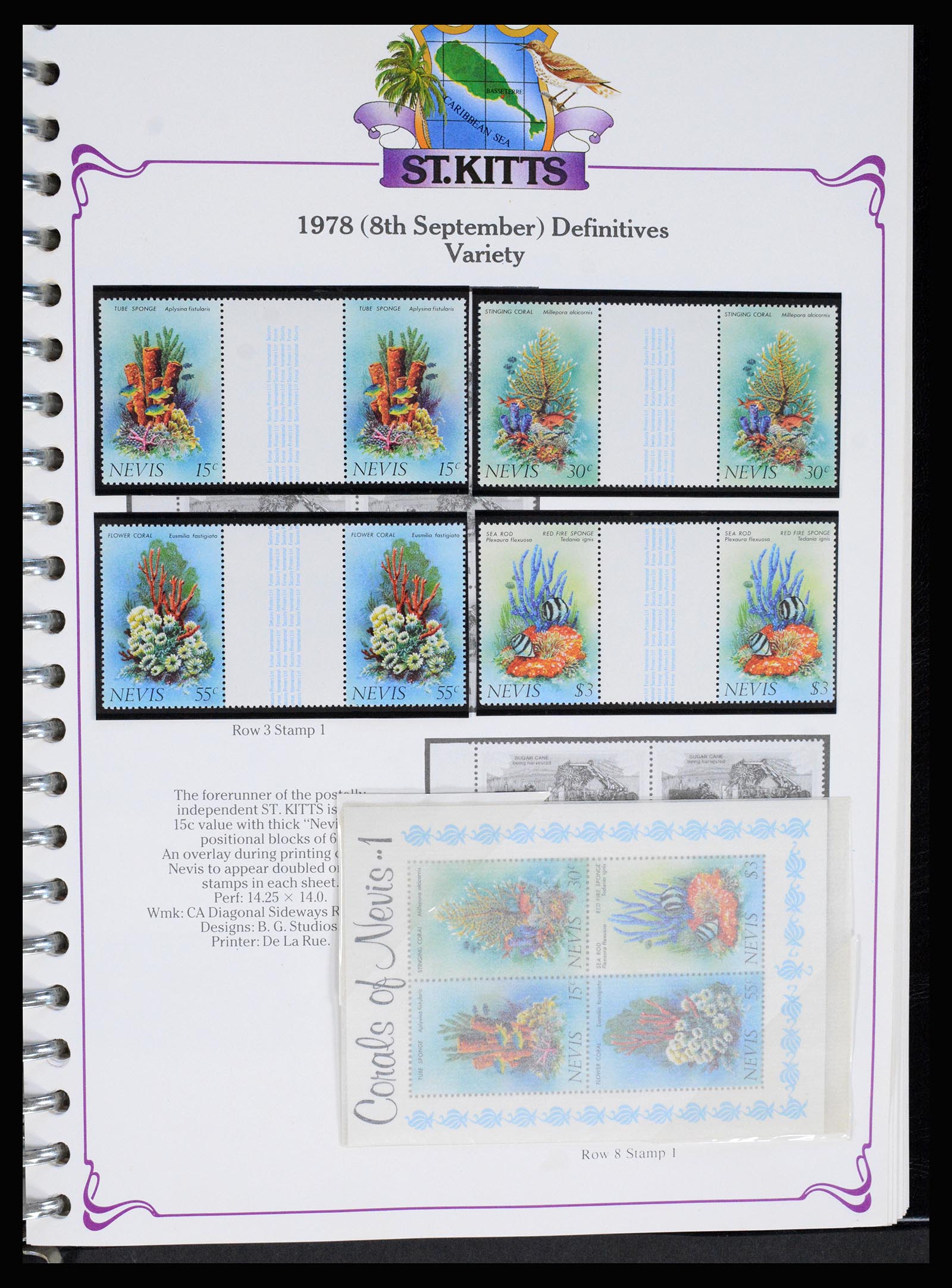 36310 0028 - Postzegelverzameling 36310 Engelse koloniën 1950-2000.