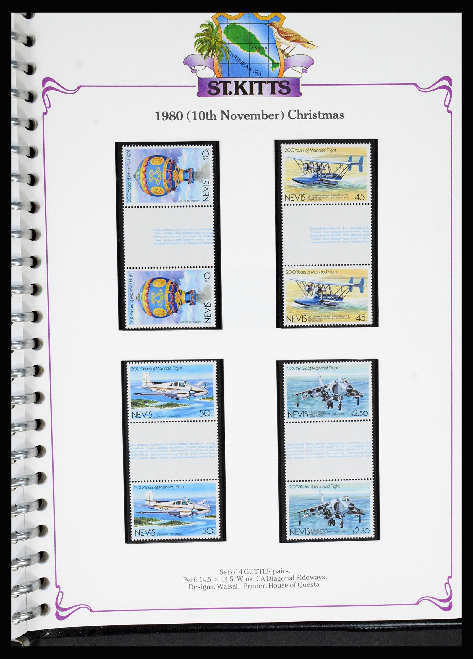 36310 0047 - Postzegelverzameling 36310 Engelse koloniën 1950-2000.