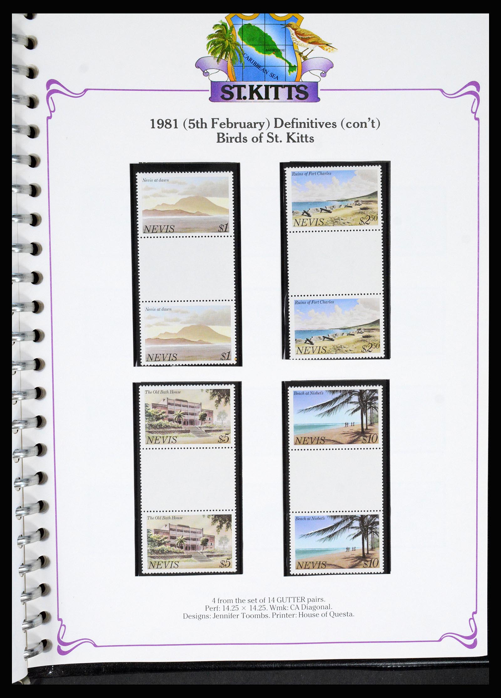 36310 0050 - Postzegelverzameling 36310 Engelse koloniën 1950-2000.