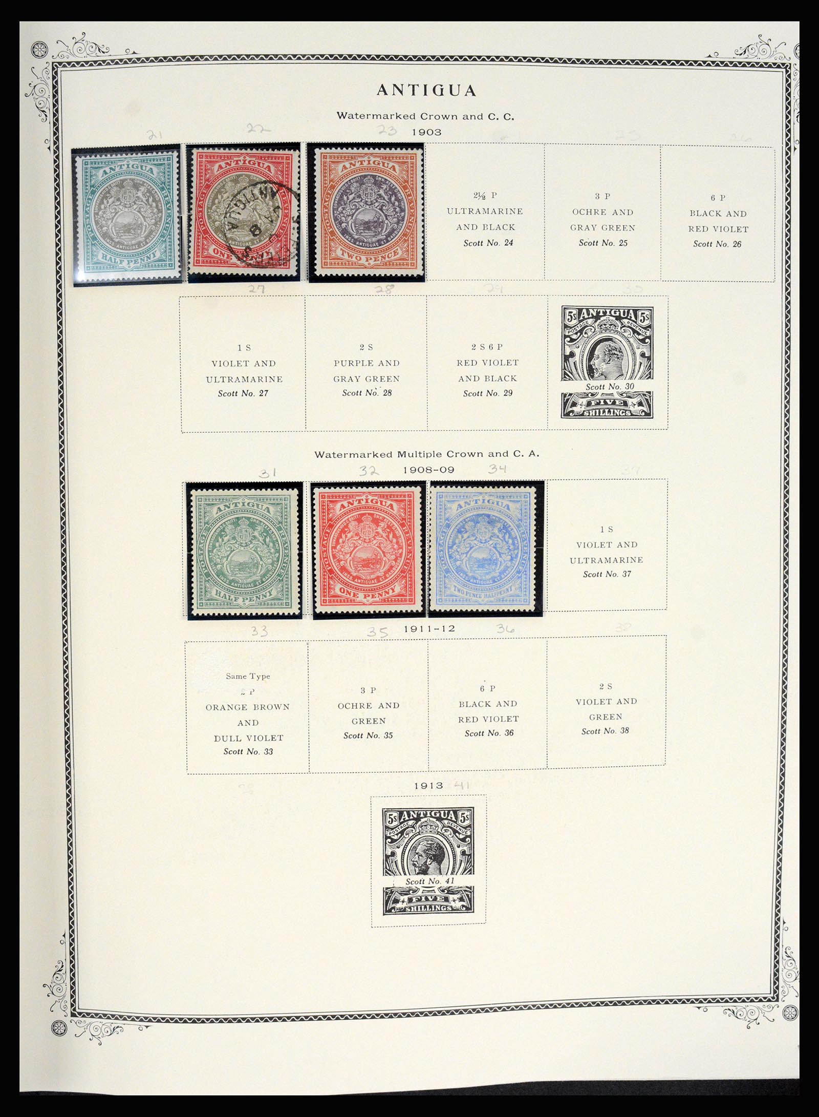 36310 0054 - Postzegelverzameling 36310 Engelse koloniën 1950-2000.