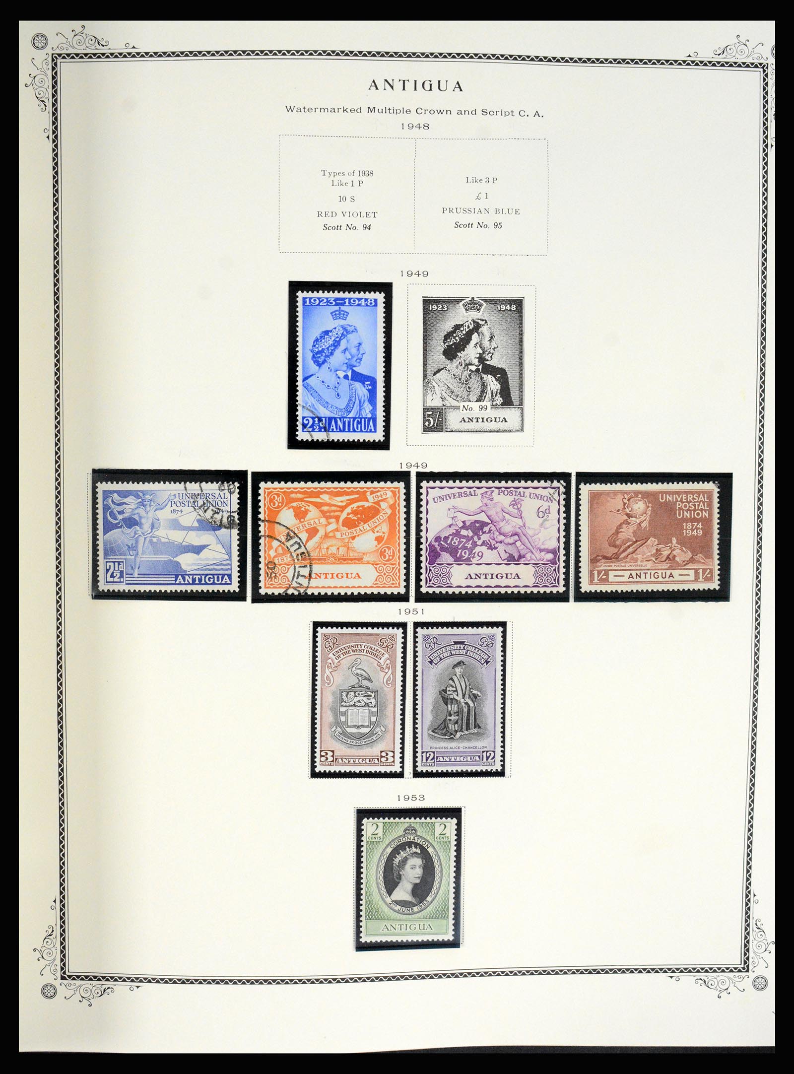 36310 0058 - Postzegelverzameling 36310 Engelse koloniën 1950-2000.