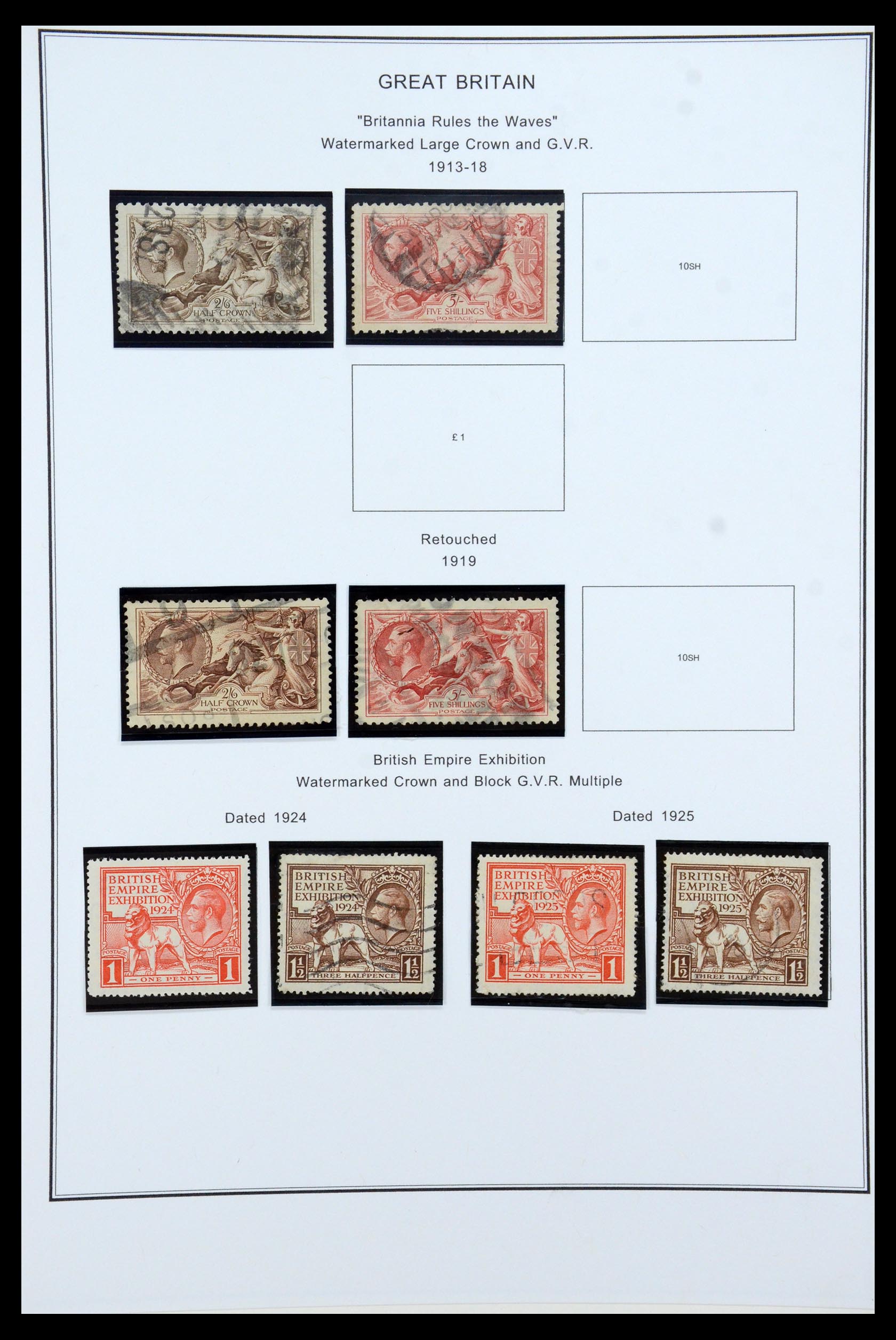36311 006 - Stamp collection 36311 Great Britain 1840-1972.