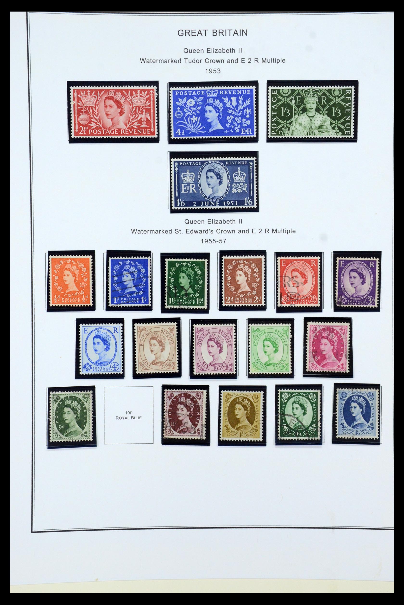 36311 015 - Stamp collection 36311 Great Britain 1840-1972.