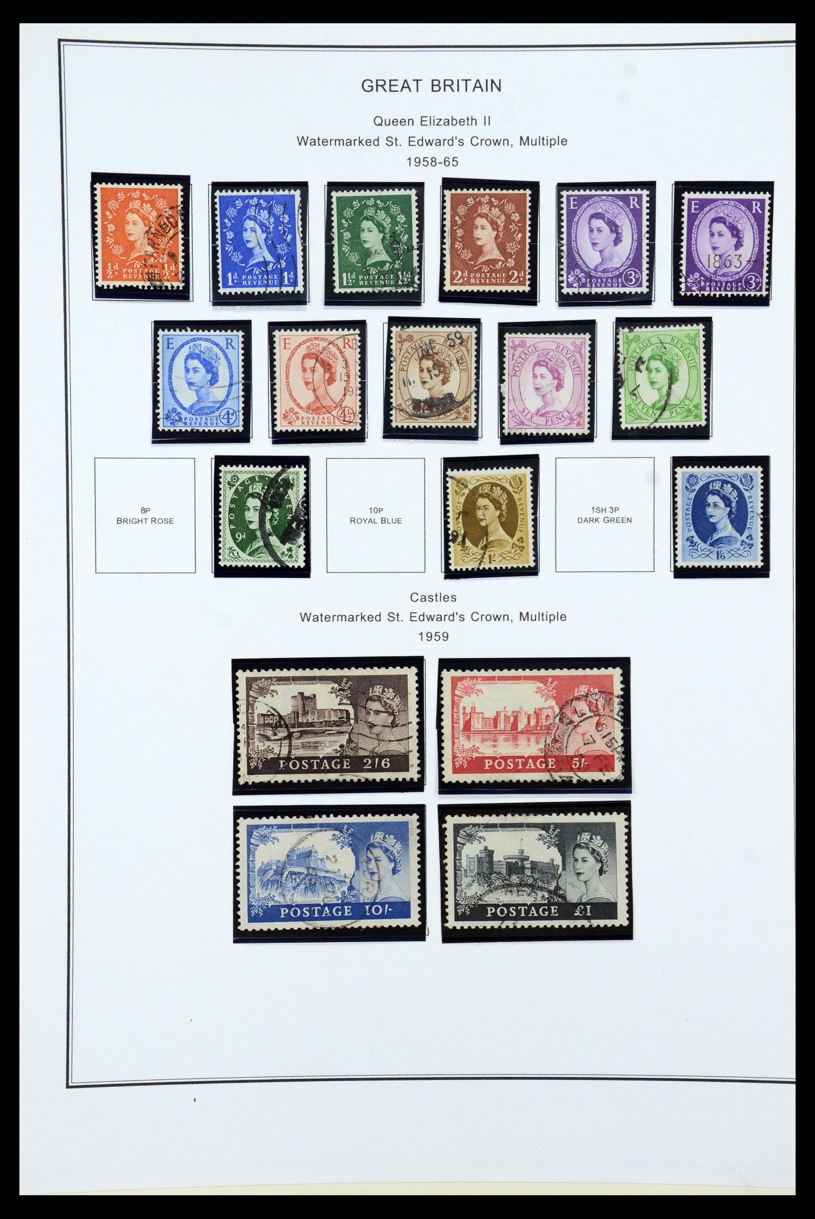 36311 018 - Stamp collection 36311 Great Britain 1840-1972.