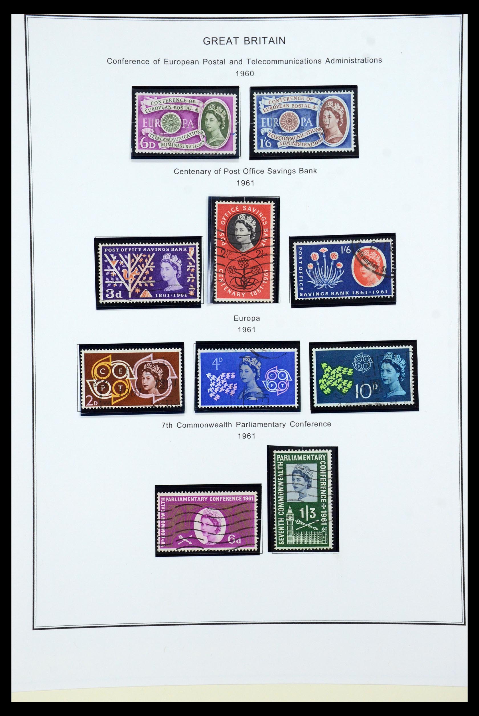 36311 020 - Stamp collection 36311 Great Britain 1840-1972.