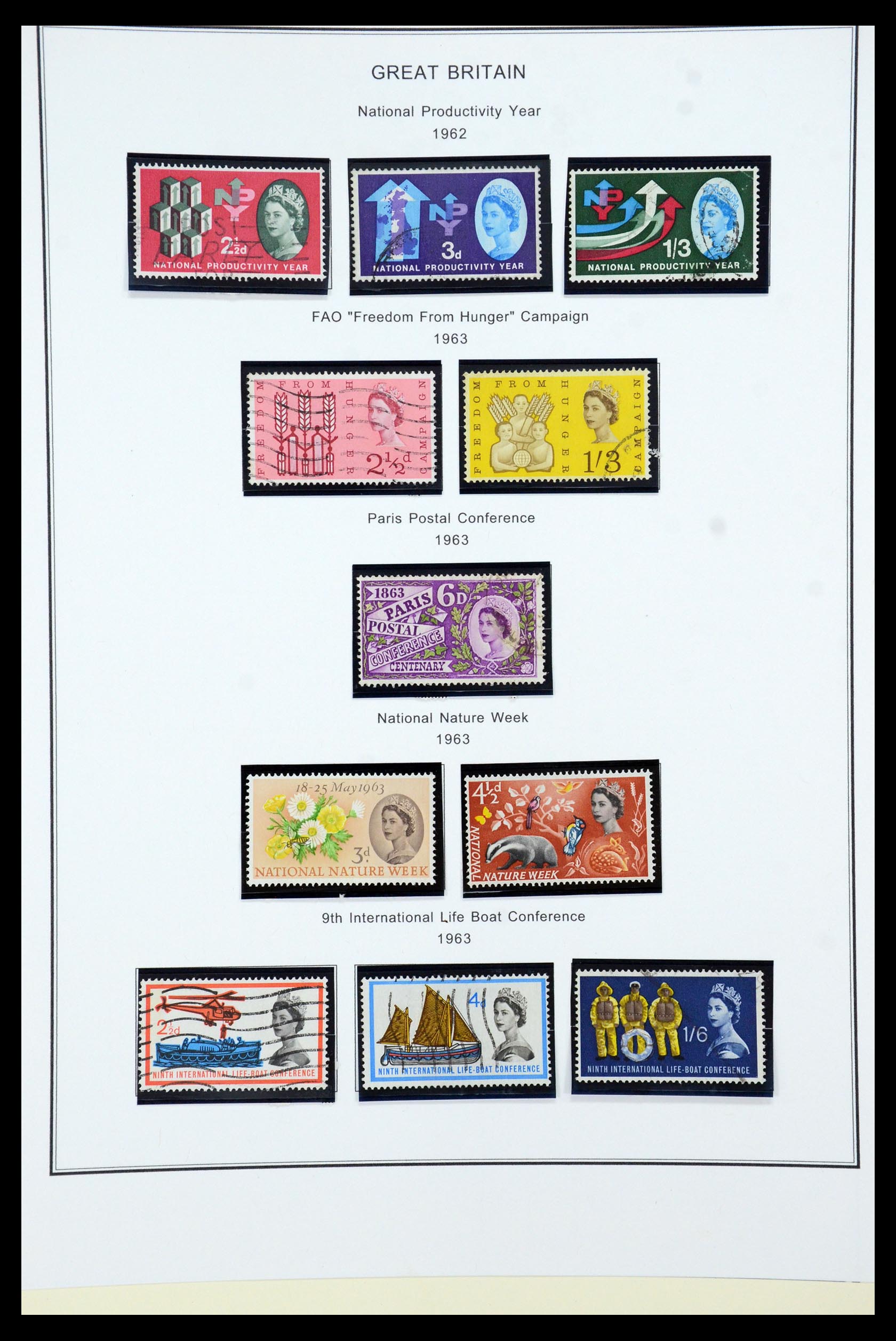 36311 021 - Stamp collection 36311 Great Britain 1840-1972.