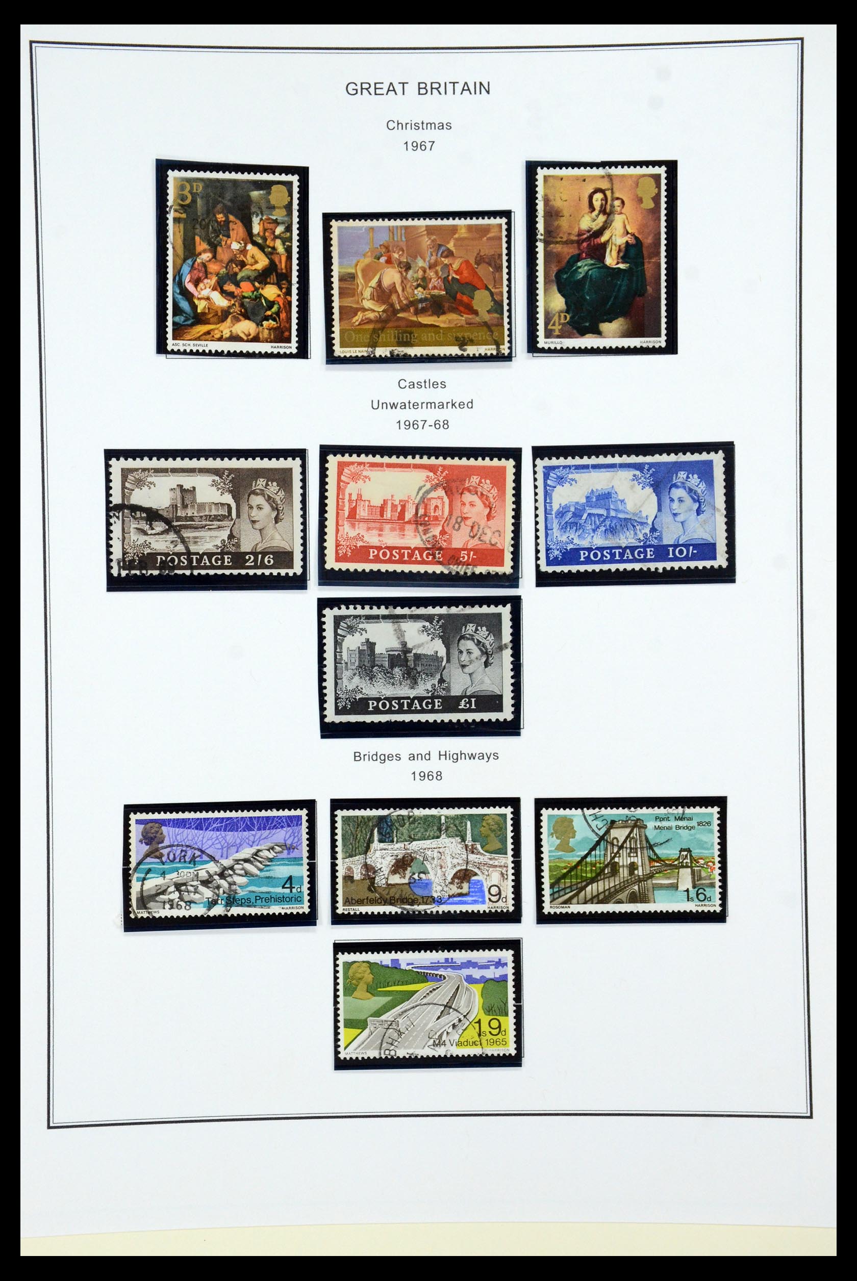 36311 032 - Stamp collection 36311 Great Britain 1840-1972.
