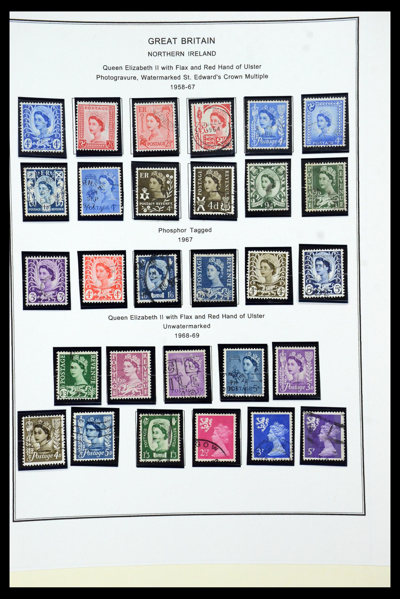 36311 045 - Stamp collection 36311 Great Britain 1840-1972.