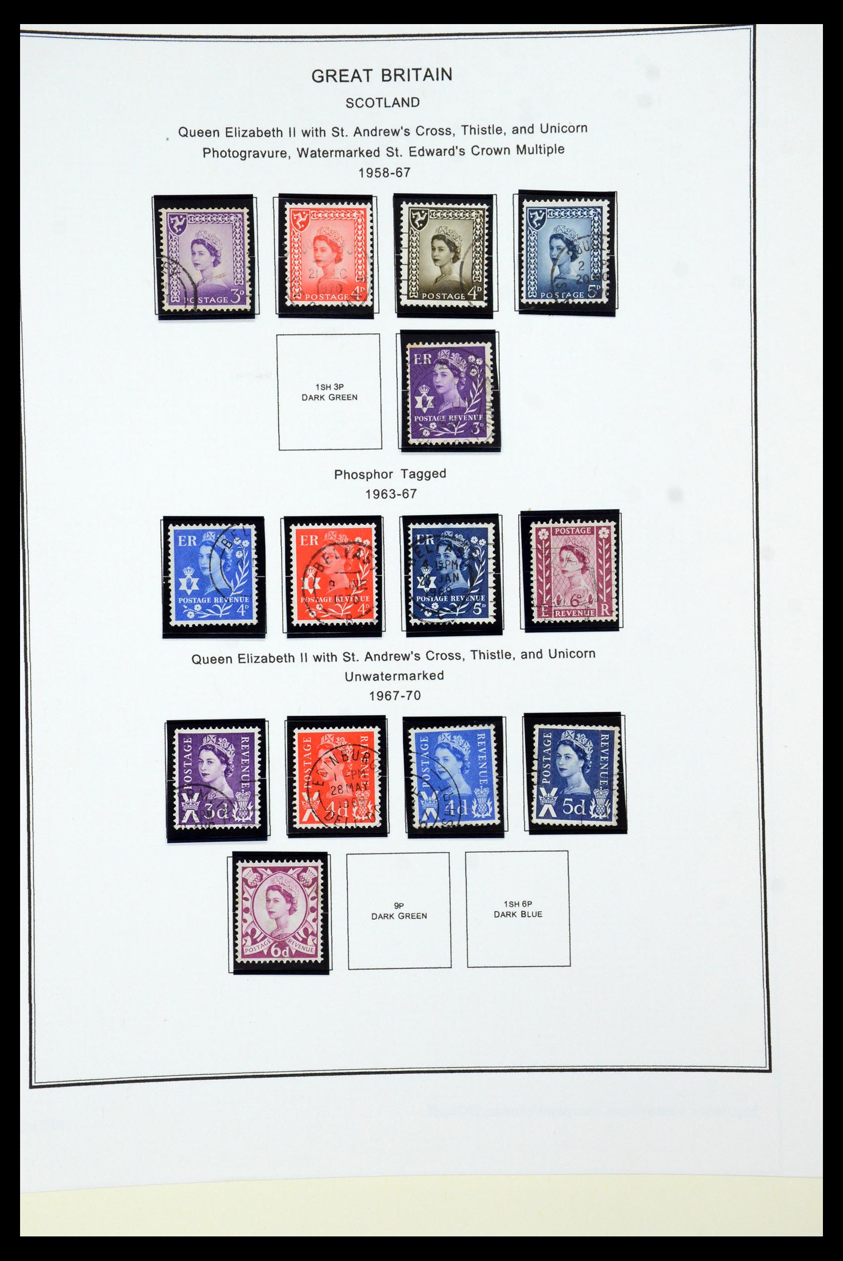 36311 046 - Stamp collection 36311 Great Britain 1840-1972.