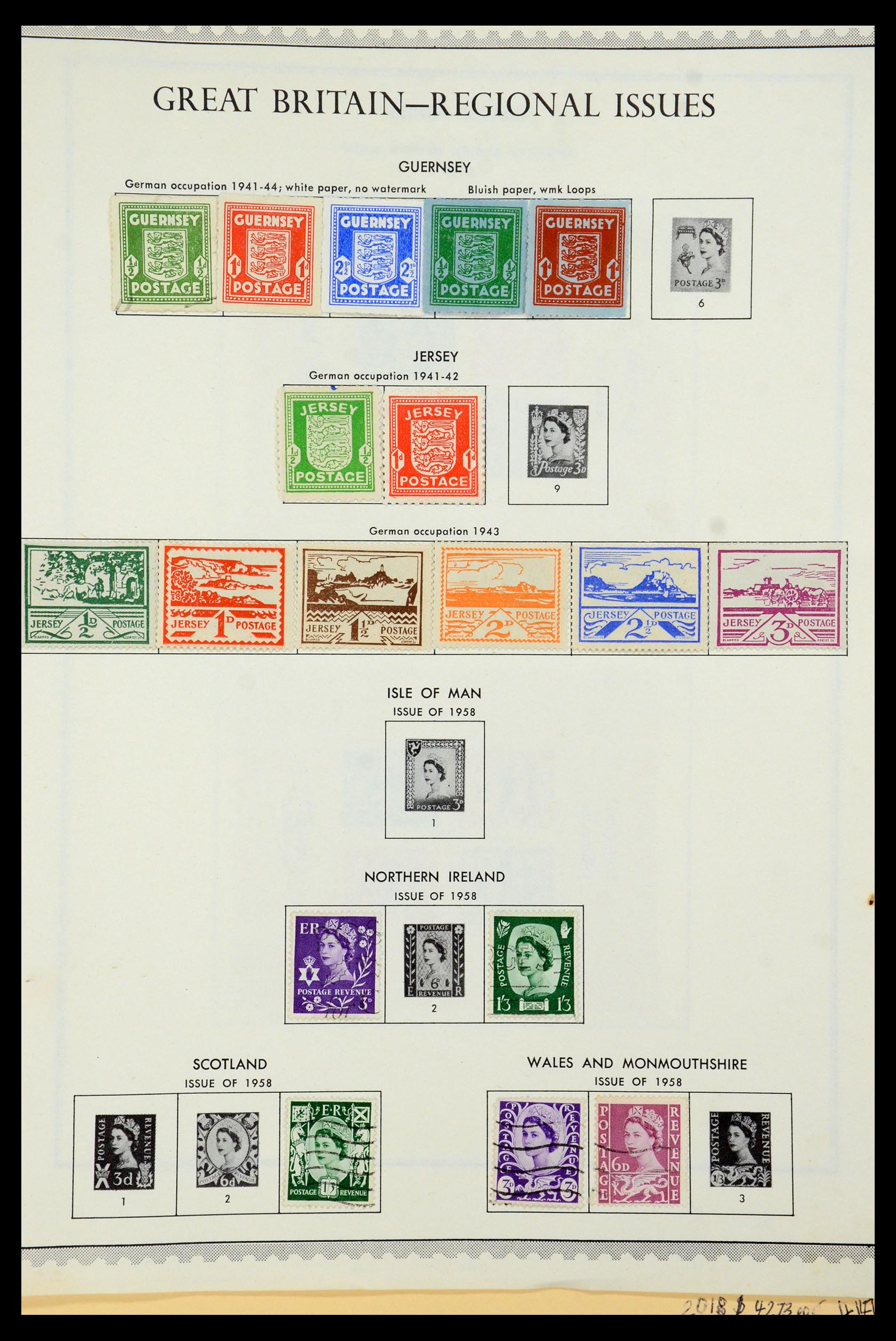 36311 055 - Stamp collection 36311 Great Britain 1840-1972.
