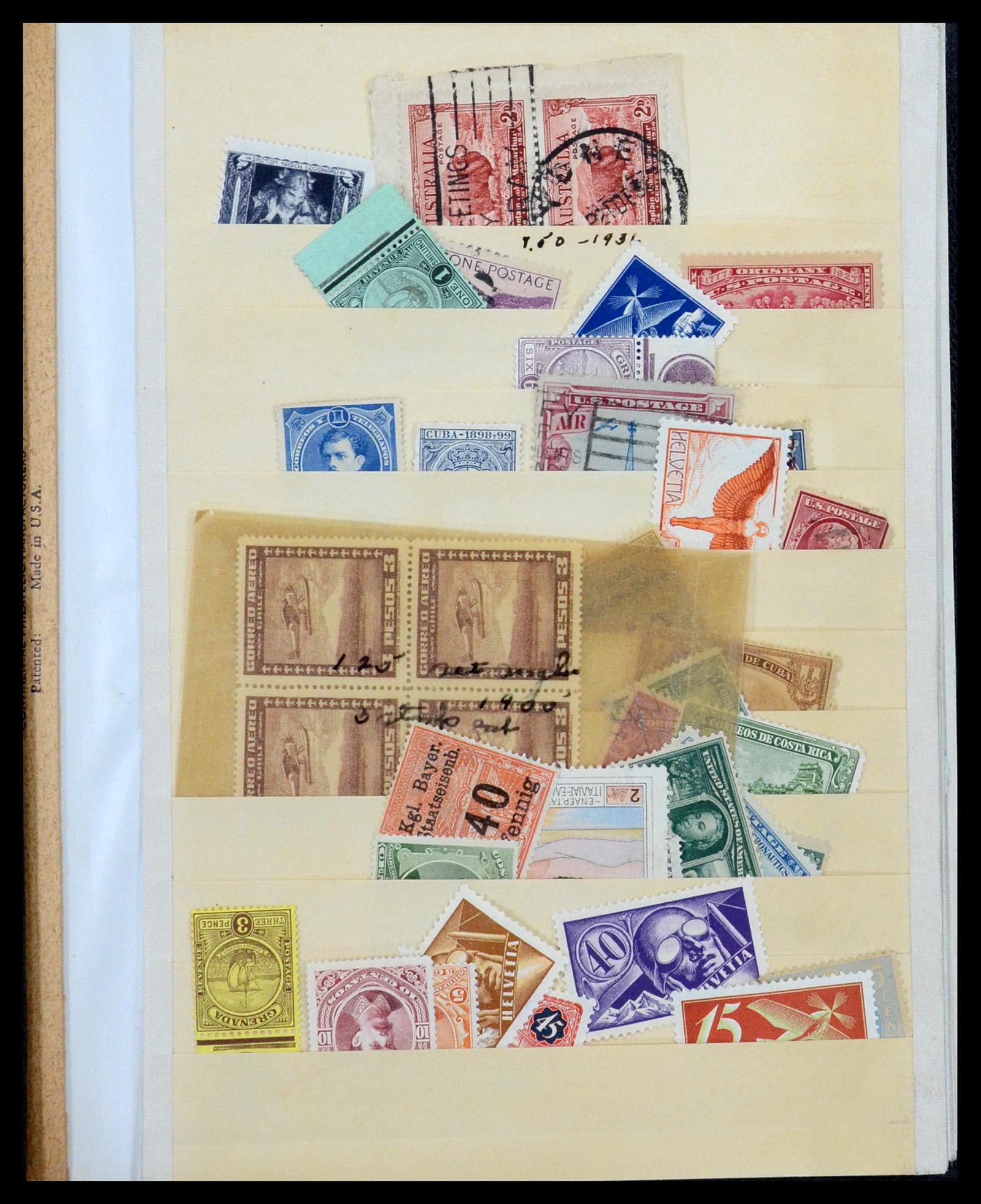 36313 051 - Postzegelverzameling 36313 Wereld uitzoekpartij 1850-1950.