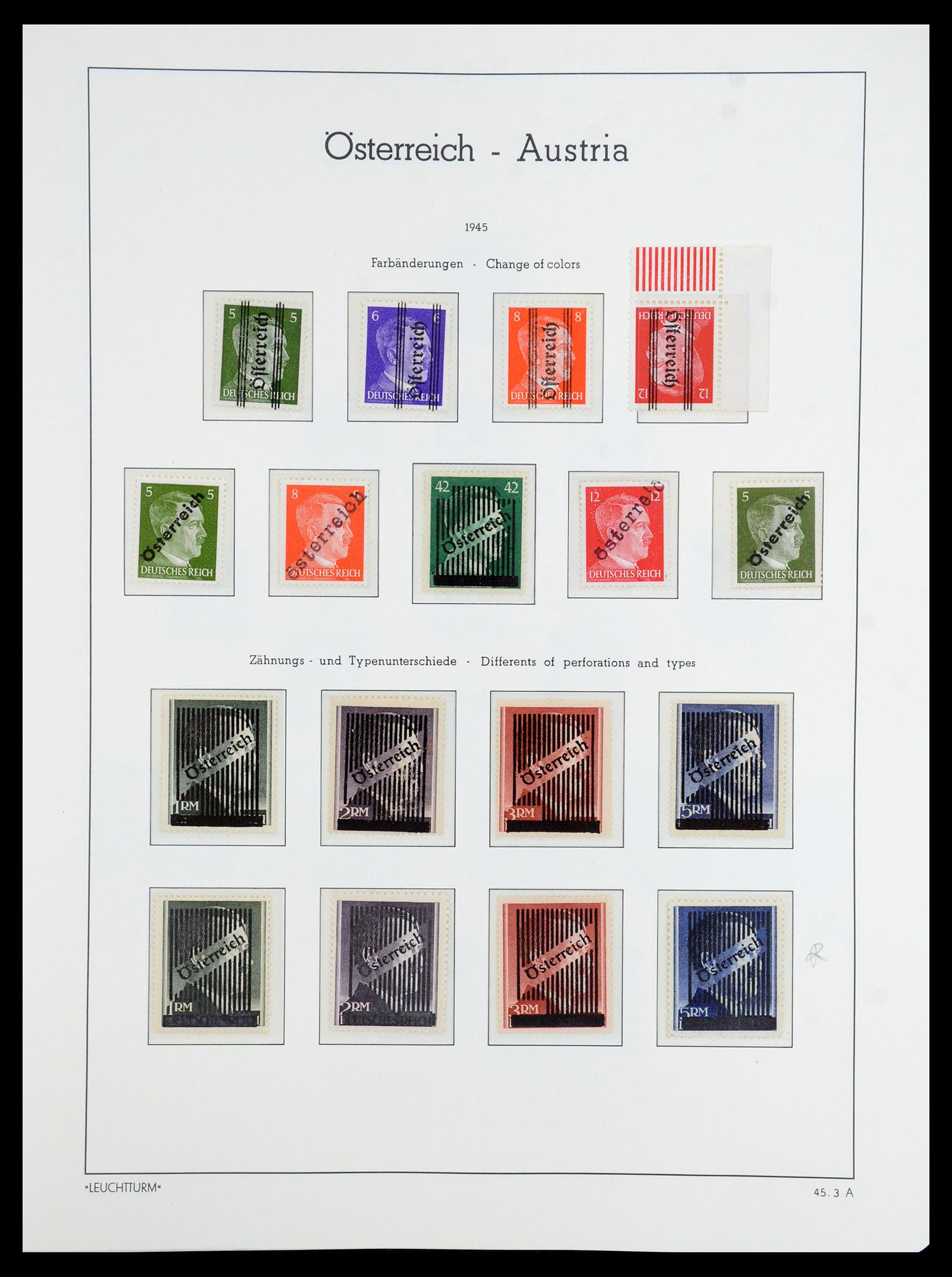 36318 002 - Postzegelverzameling 36318 Oostenrijk 1945-1979.