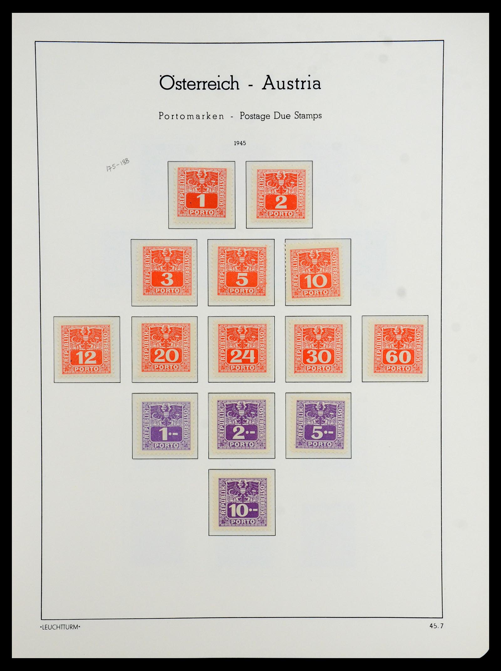 36318 009 - Postzegelverzameling 36318 Oostenrijk 1945-1979.