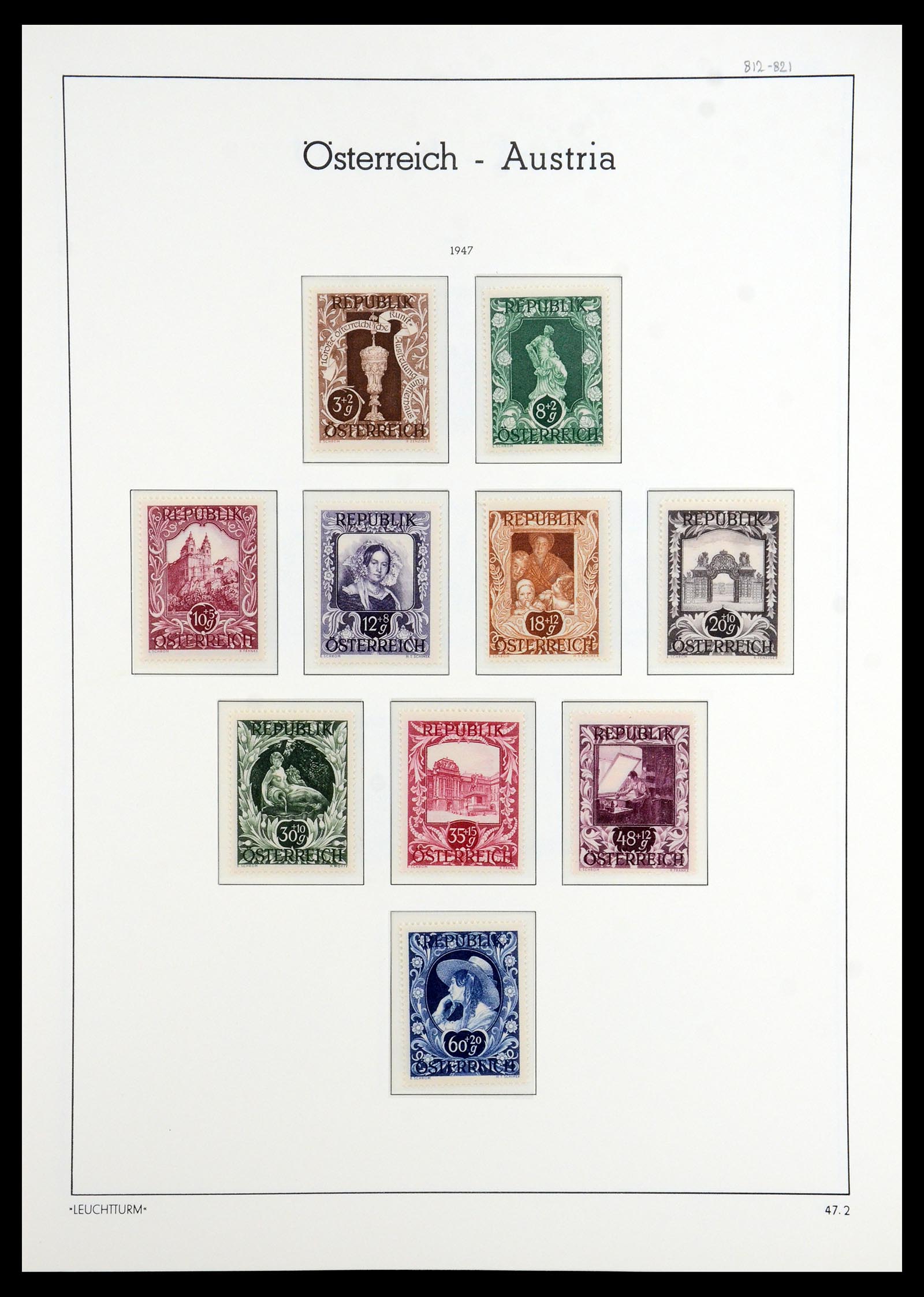 36318 018 - Postzegelverzameling 36318 Oostenrijk 1945-1979.