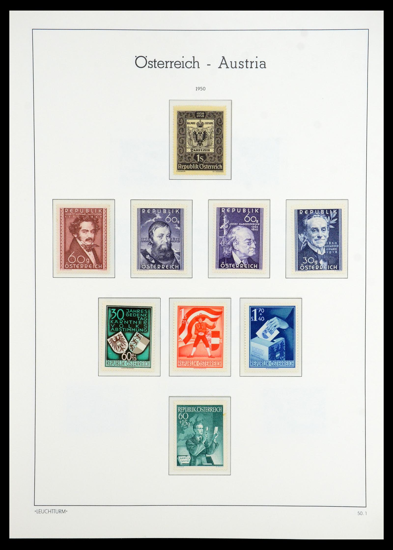 36318 032 - Stamp collection 36318 Austria 1945-1979.