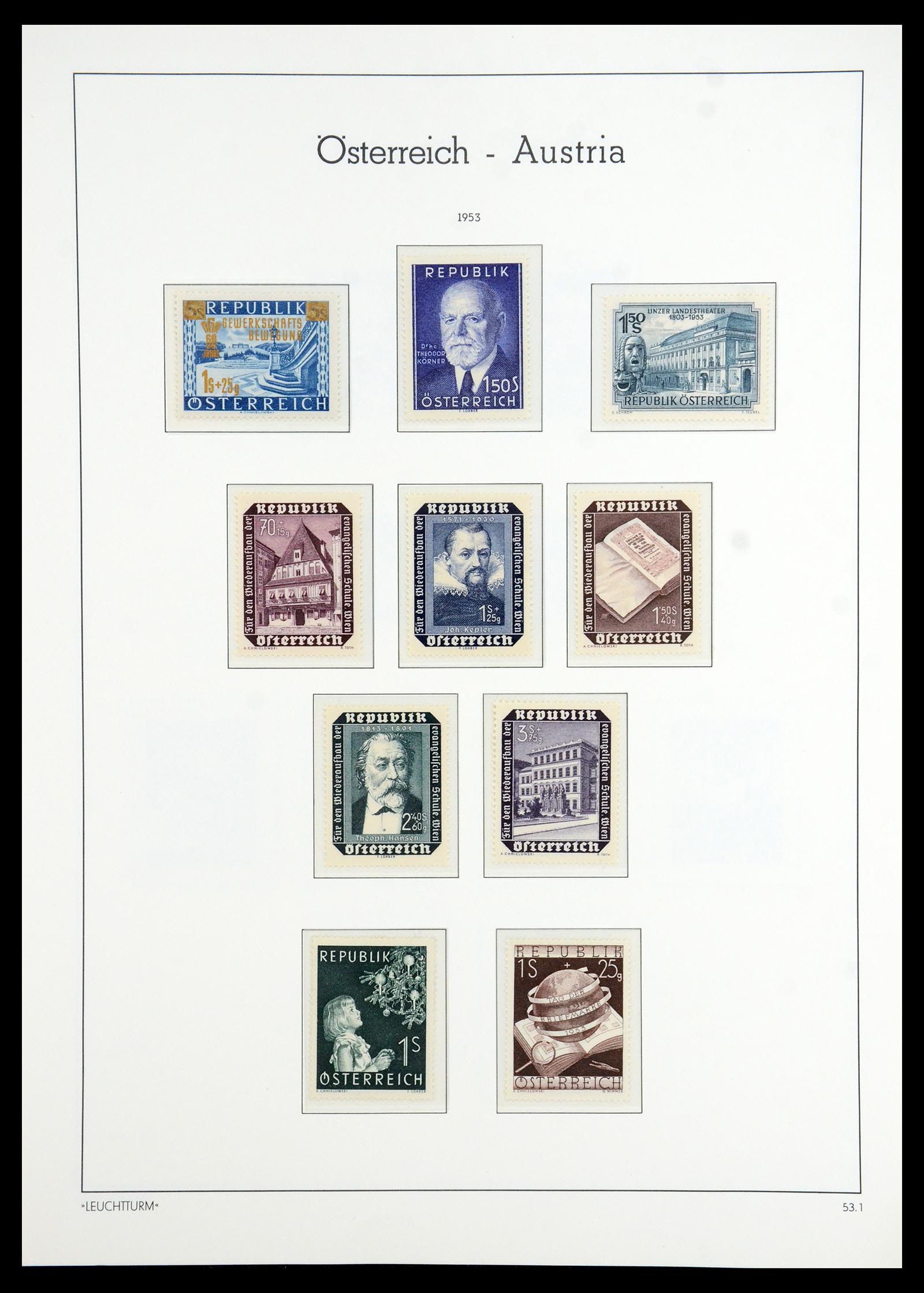 36318 036 - Stamp collection 36318 Austria 1945-1979.