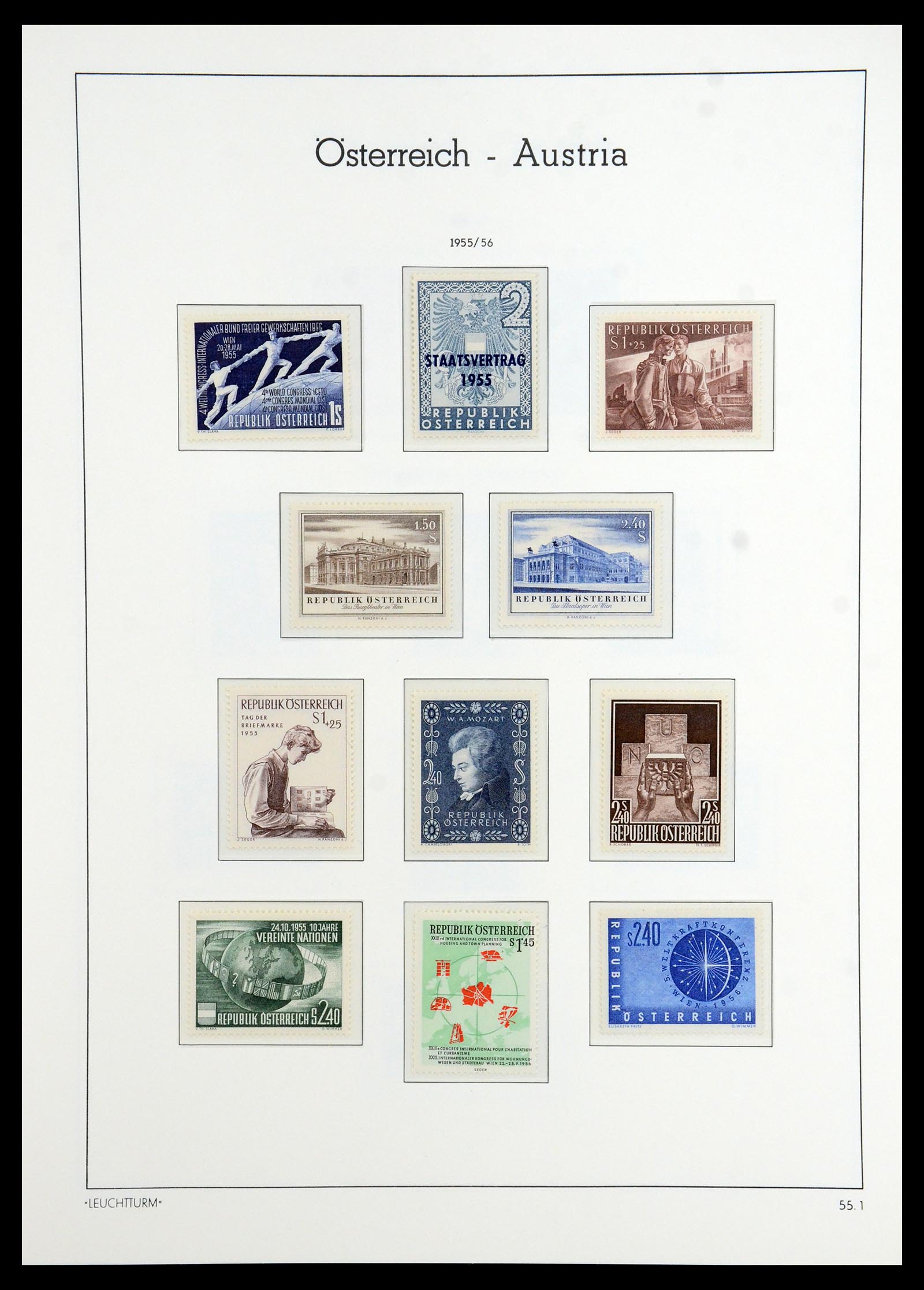 36318 039 - Stamp collection 36318 Austria 1945-1979.