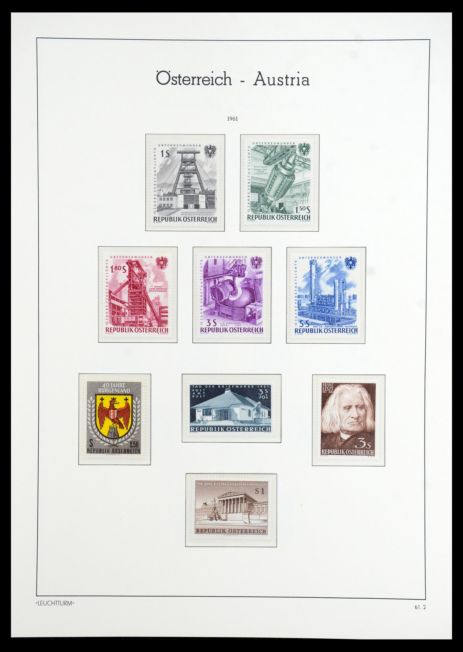 36318 050 - Stamp collection 36318 Austria 1945-1979.