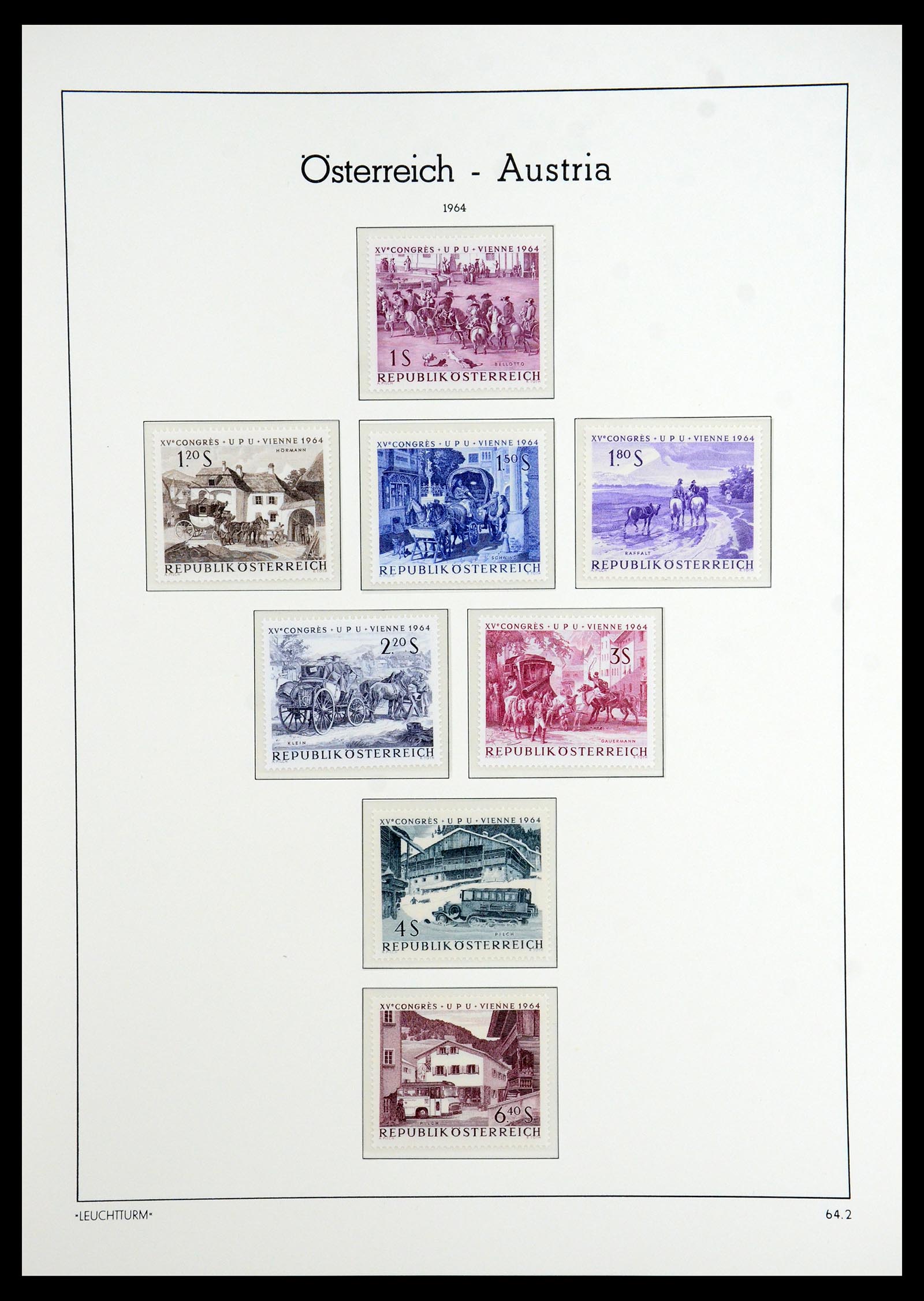 36318 057 - Stamp collection 36318 Austria 1945-1979.