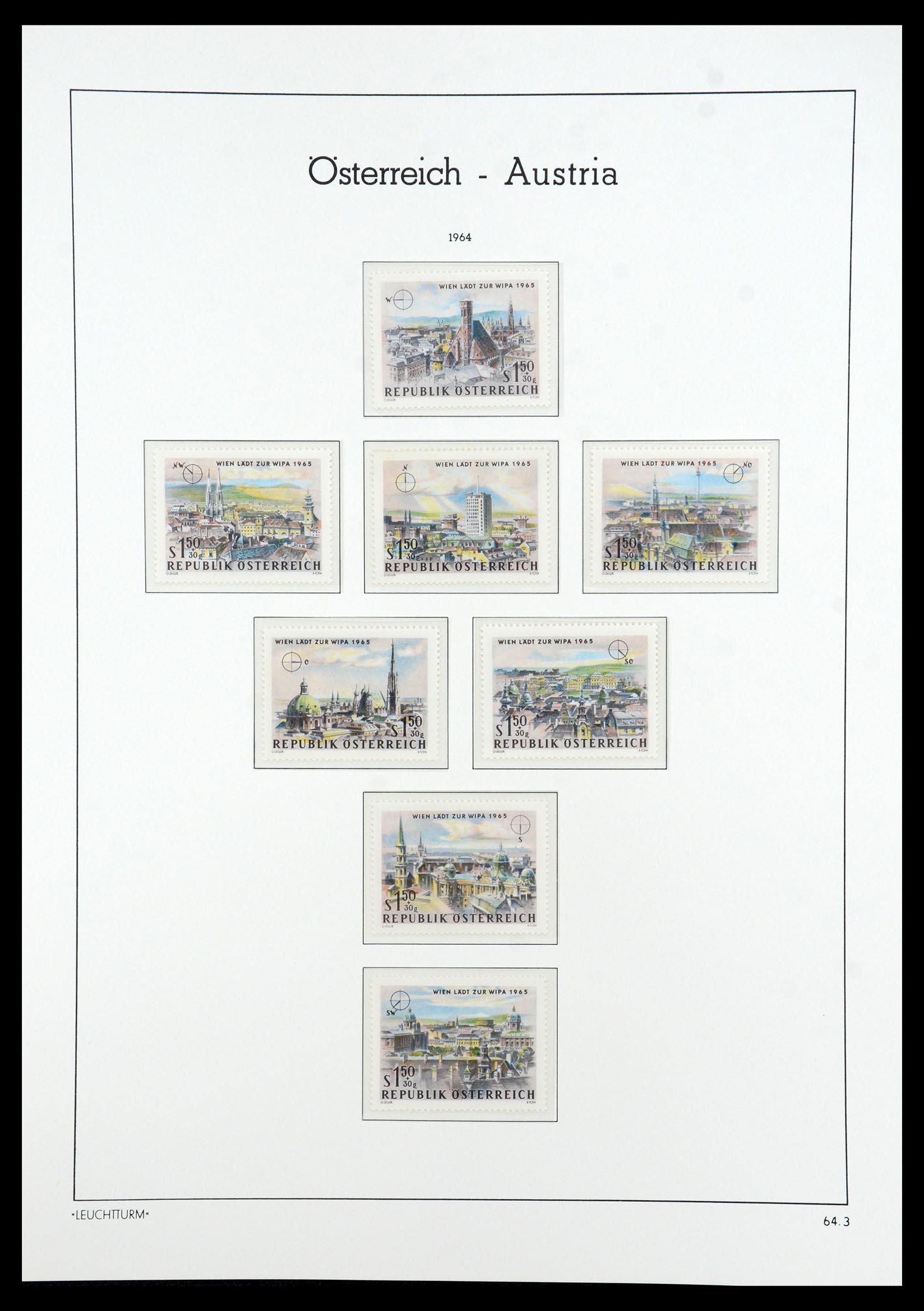 36318 058 - Stamp collection 36318 Austria 1945-1979.