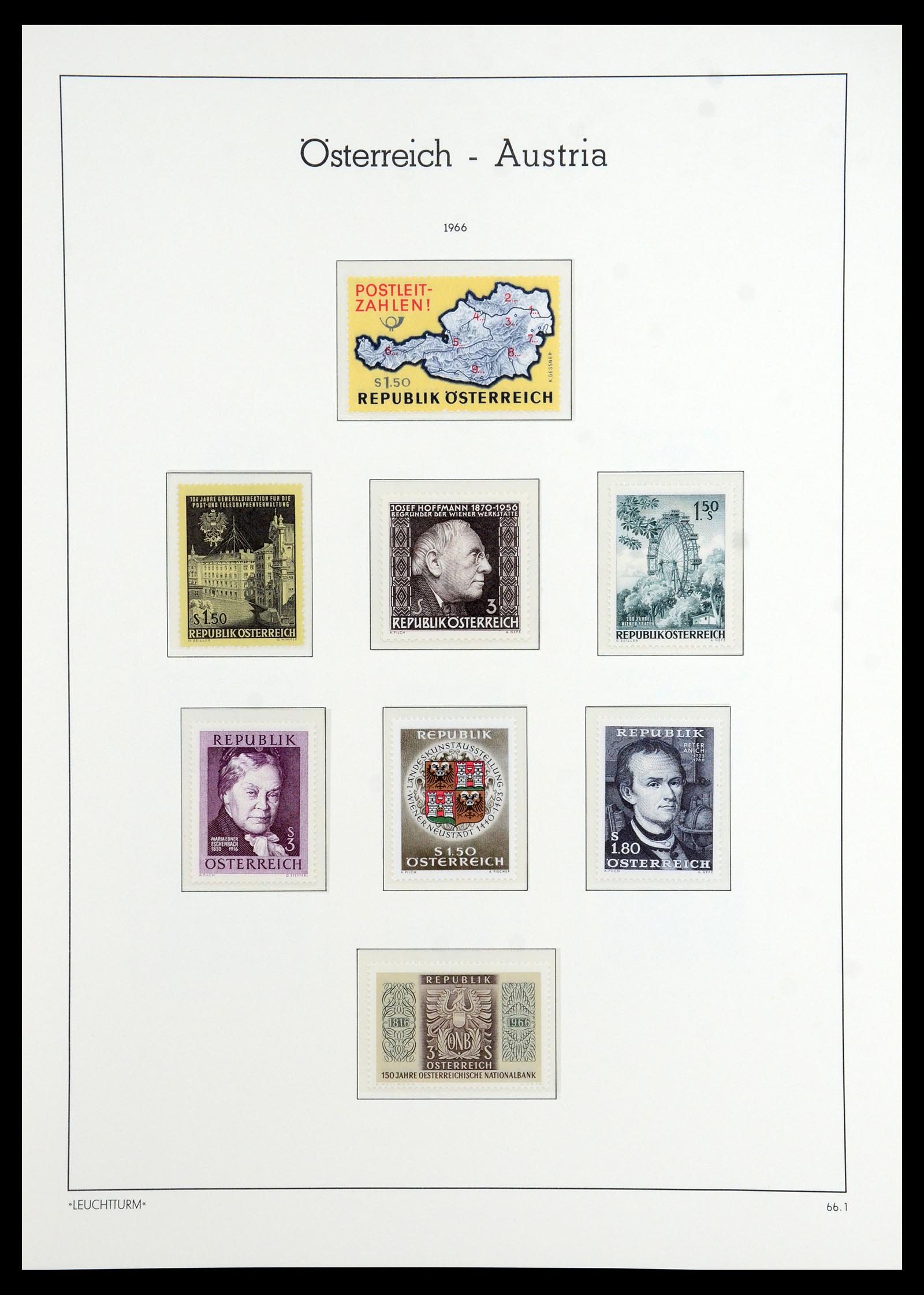 36318 061 - Postzegelverzameling 36318 Oostenrijk 1945-1979.