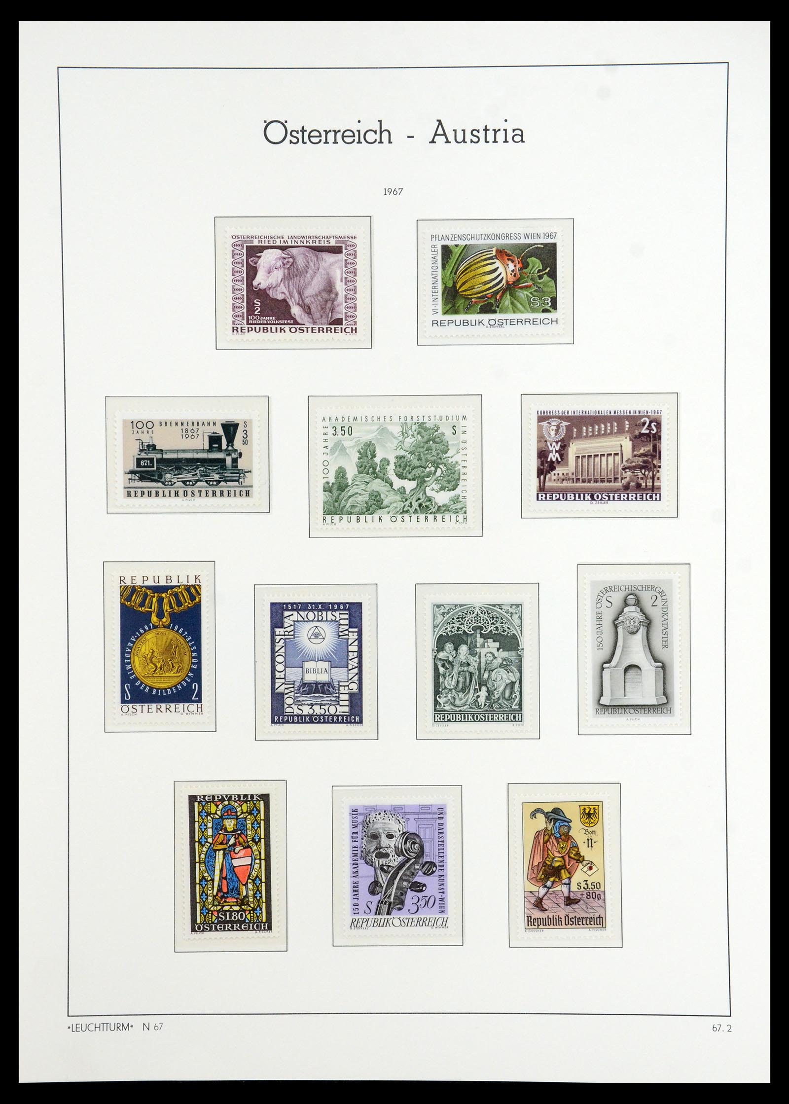 36318 065 - Stamp collection 36318 Austria 1945-1979.