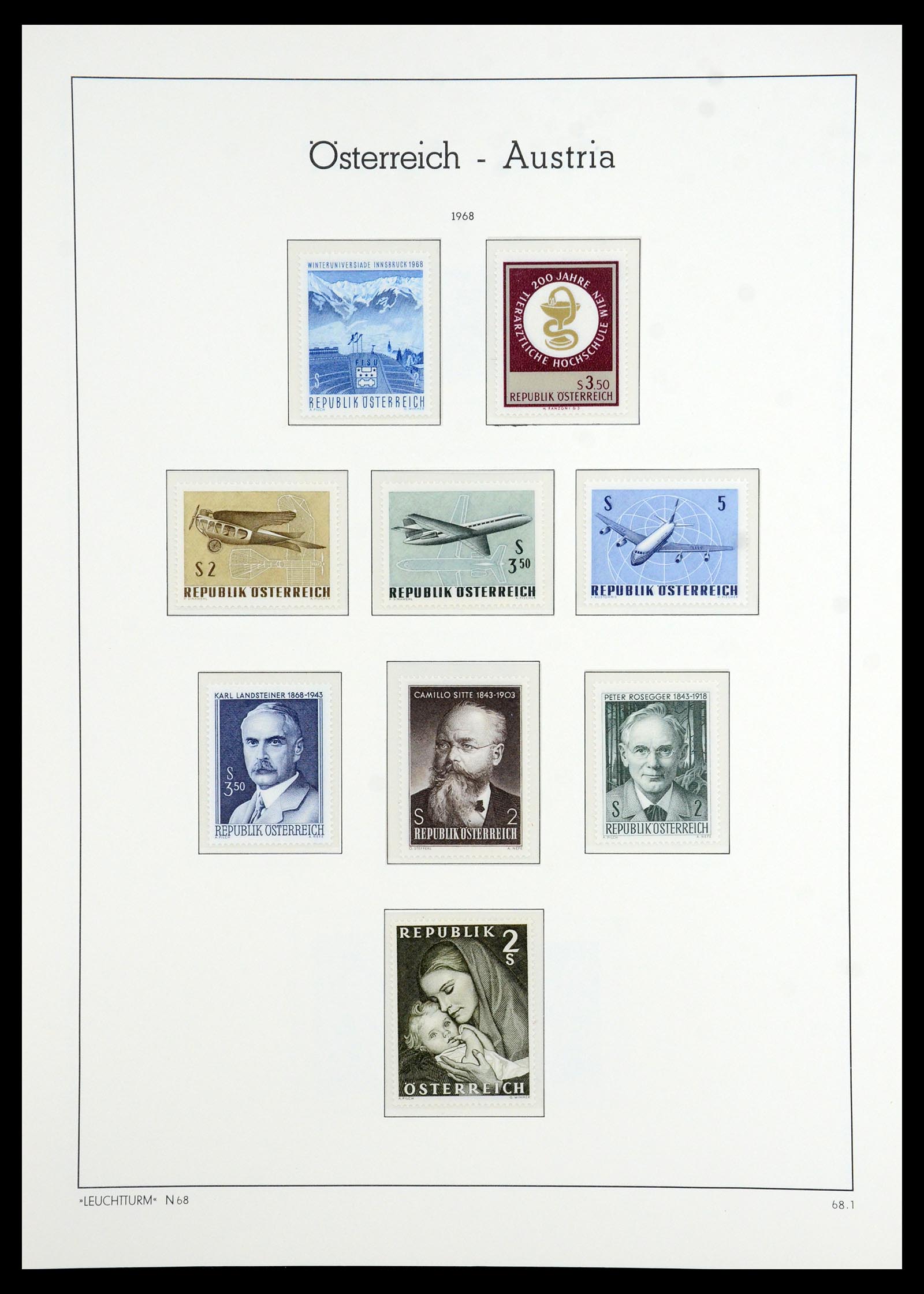 36318 066 - Postzegelverzameling 36318 Oostenrijk 1945-1979.