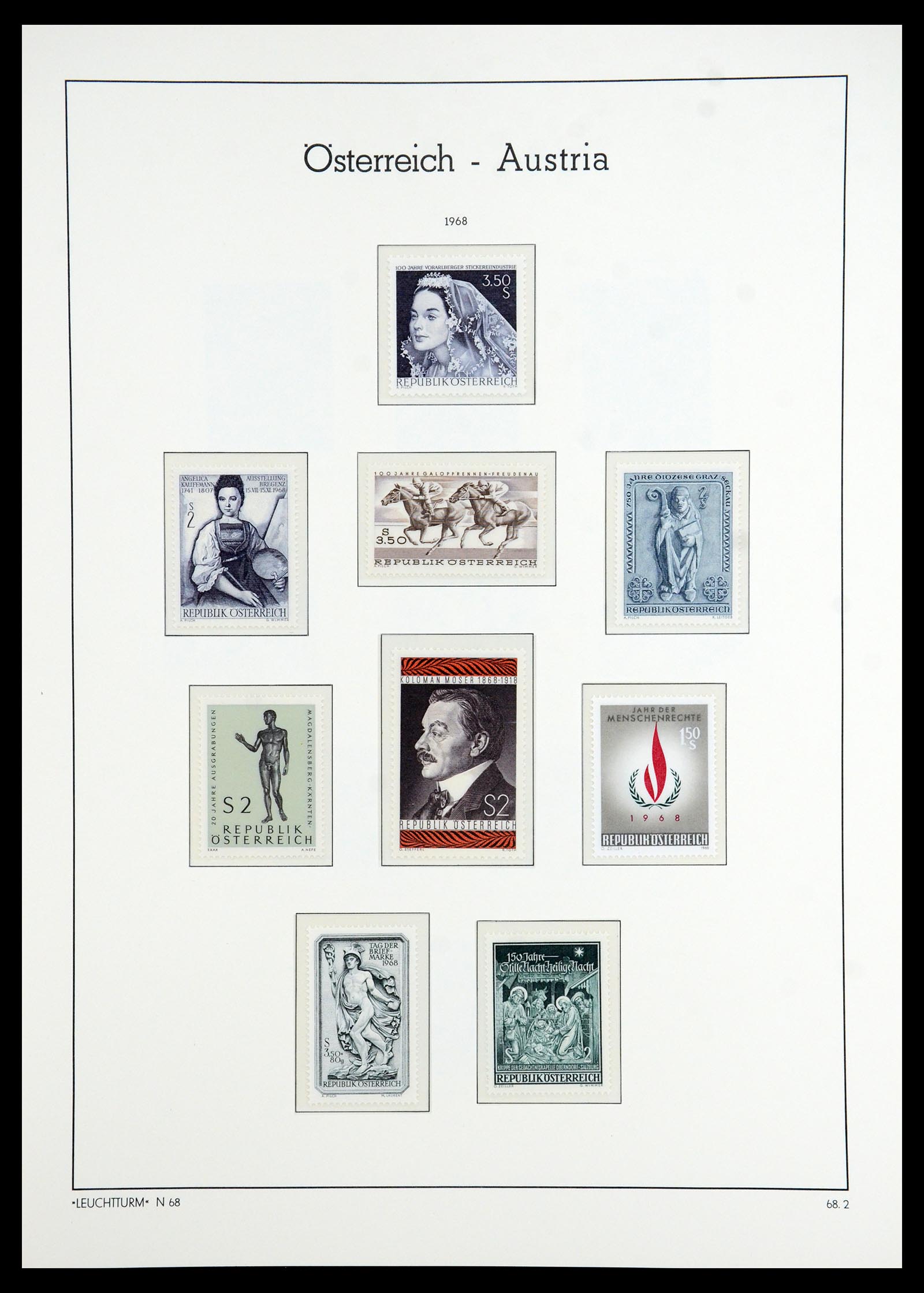 36318 067 - Postzegelverzameling 36318 Oostenrijk 1945-1979.