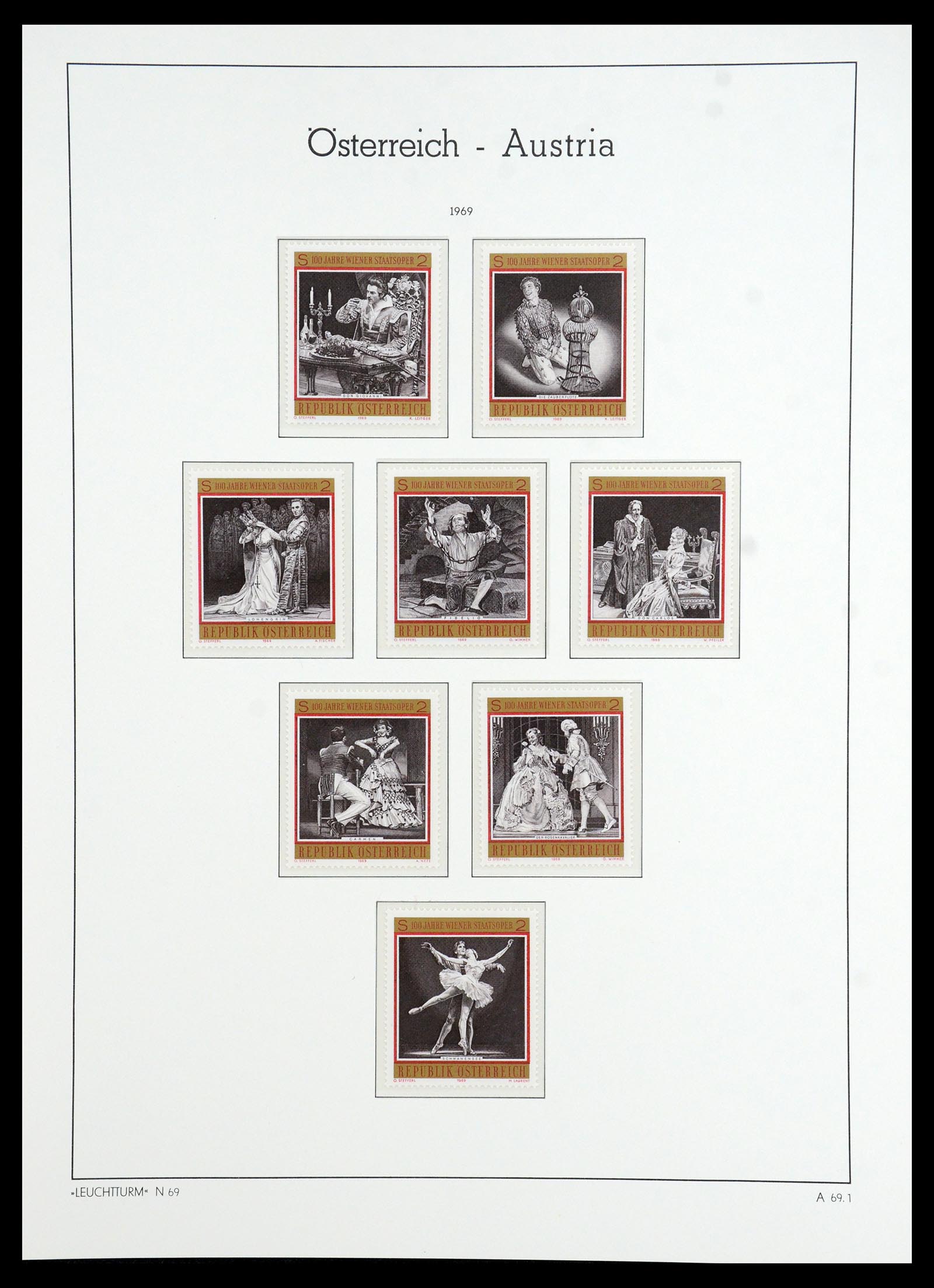 36318 070 - Postzegelverzameling 36318 Oostenrijk 1945-1979.