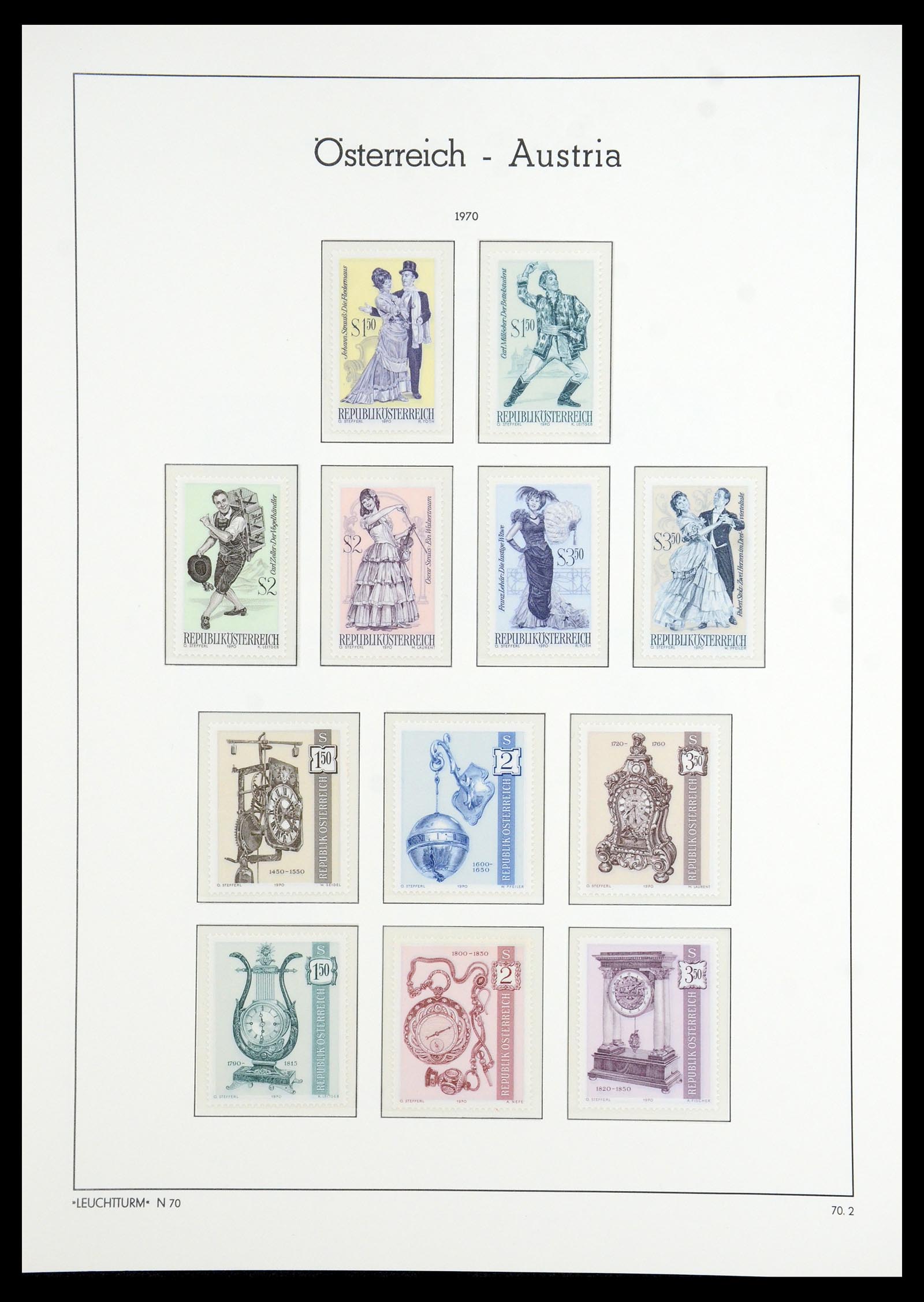 36318 075 - Postzegelverzameling 36318 Oostenrijk 1945-1979.