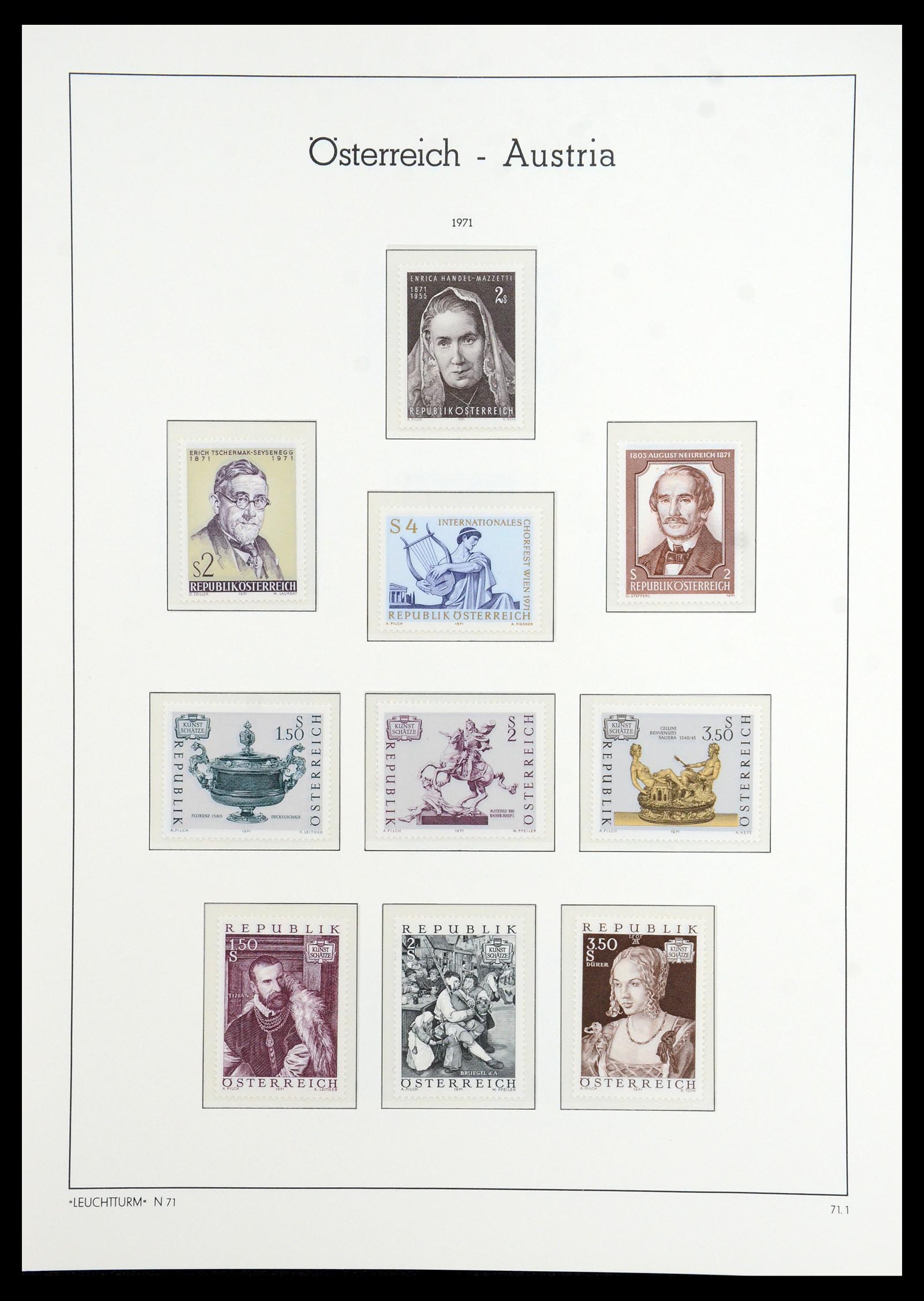36318 077 - Postzegelverzameling 36318 Oostenrijk 1945-1979.