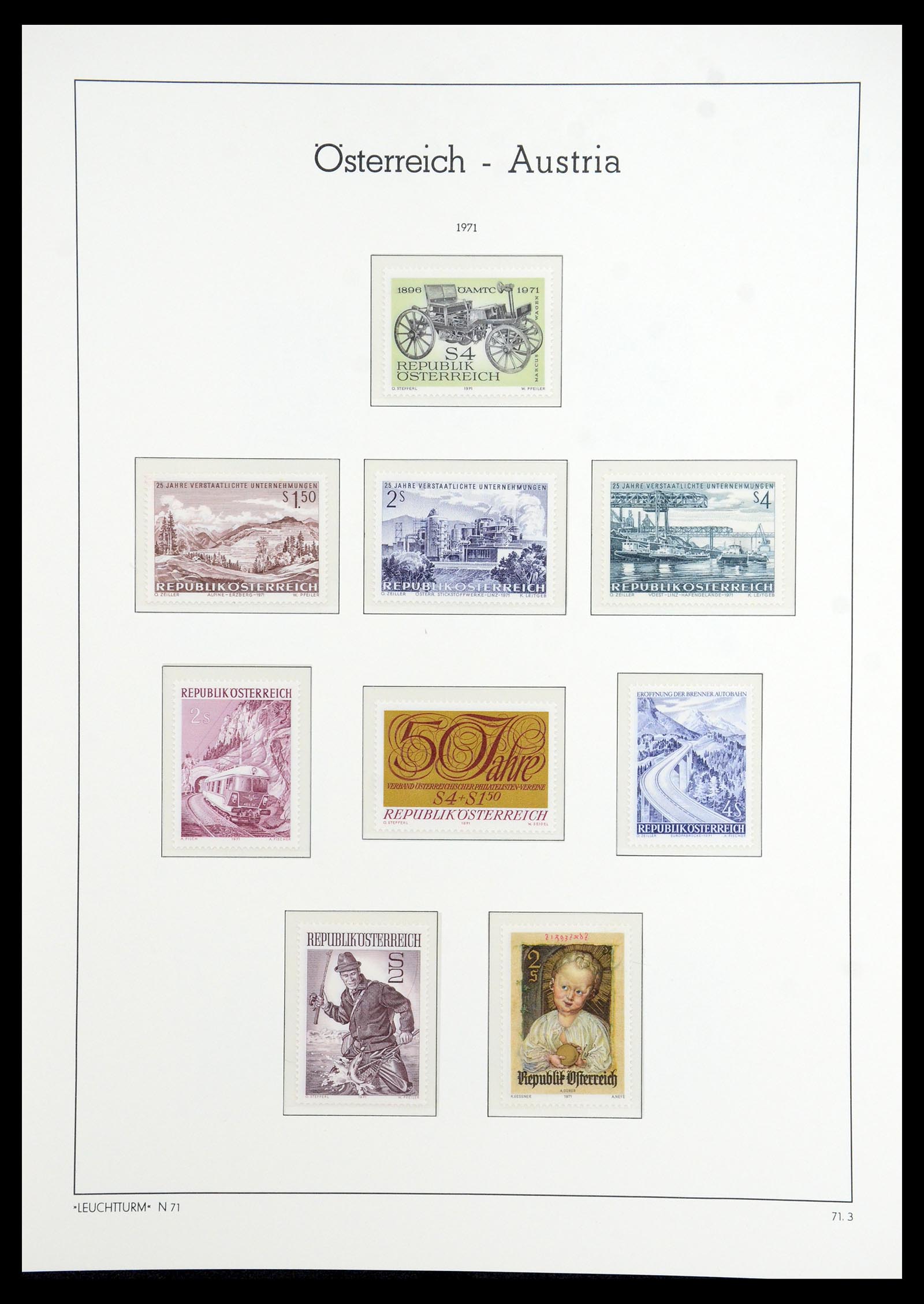 36318 079 - Stamp collection 36318 Austria 1945-1979.