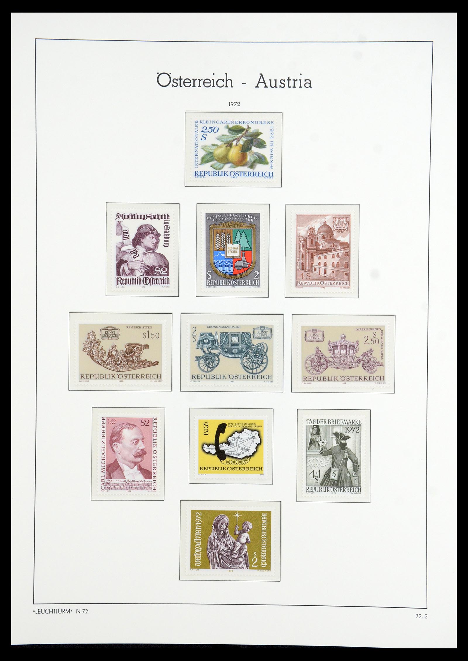 36318 081 - Postzegelverzameling 36318 Oostenrijk 1945-1979.