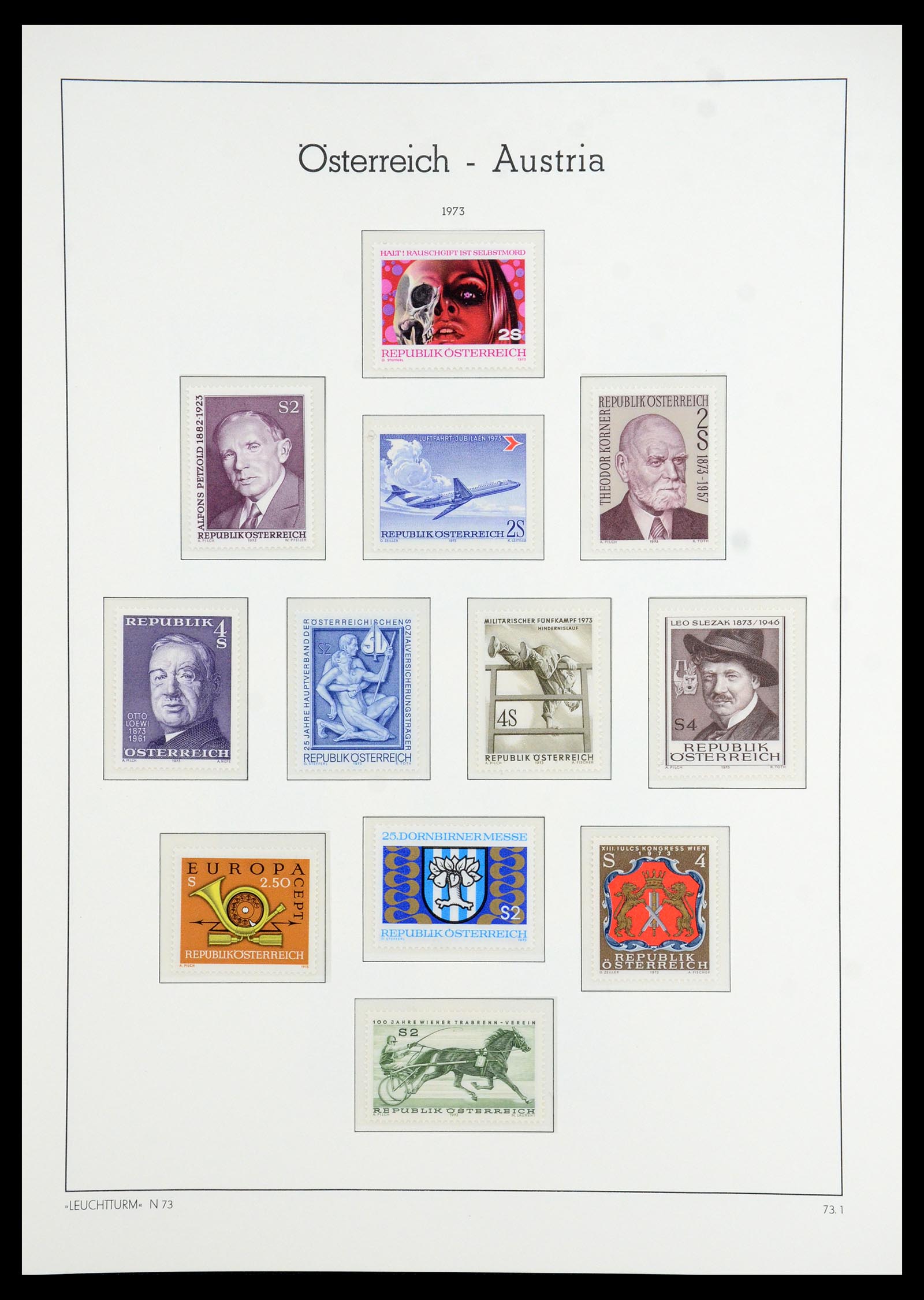 36318 084 - Postzegelverzameling 36318 Oostenrijk 1945-1979.