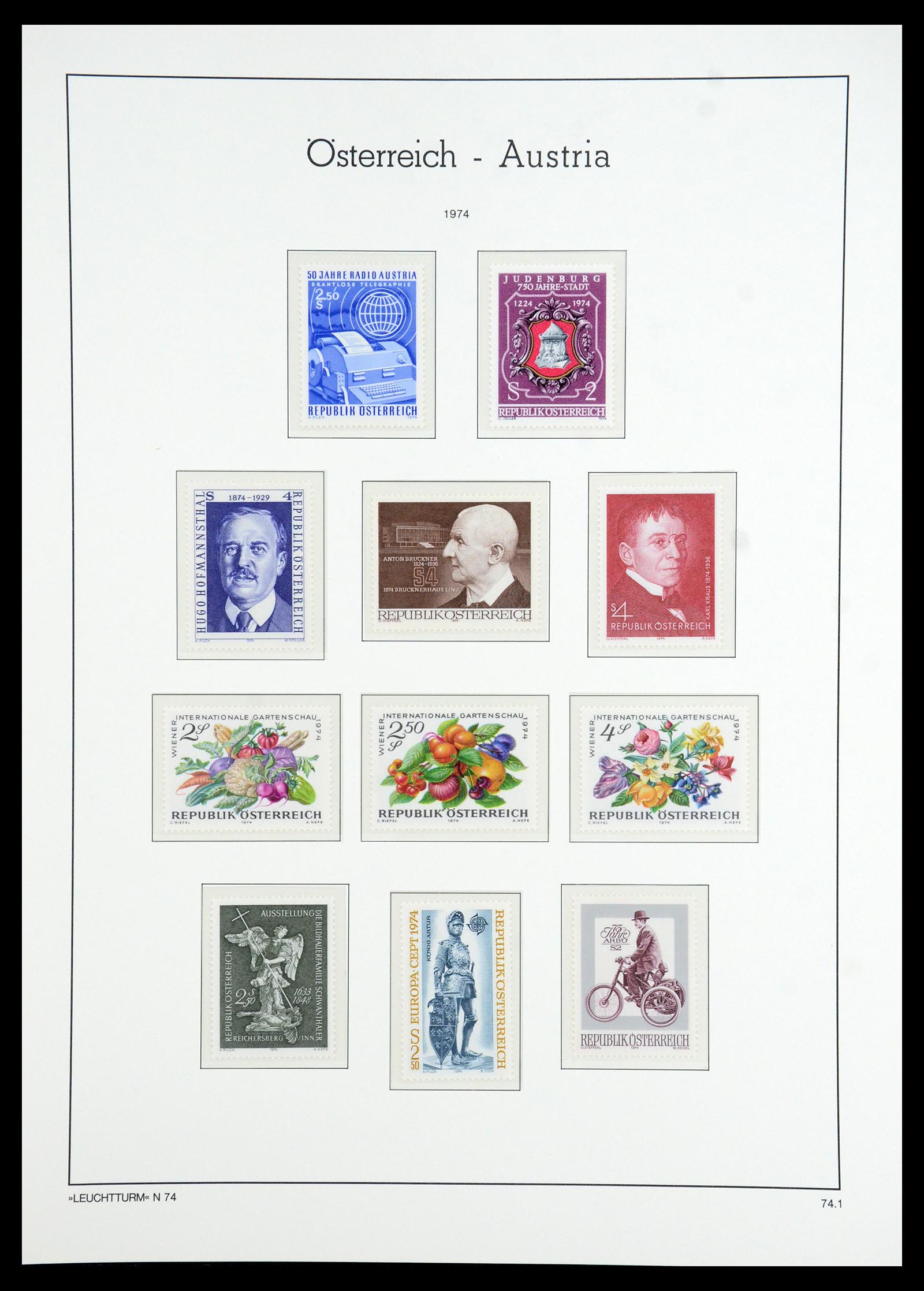 36318 086 - Postzegelverzameling 36318 Oostenrijk 1945-1979.