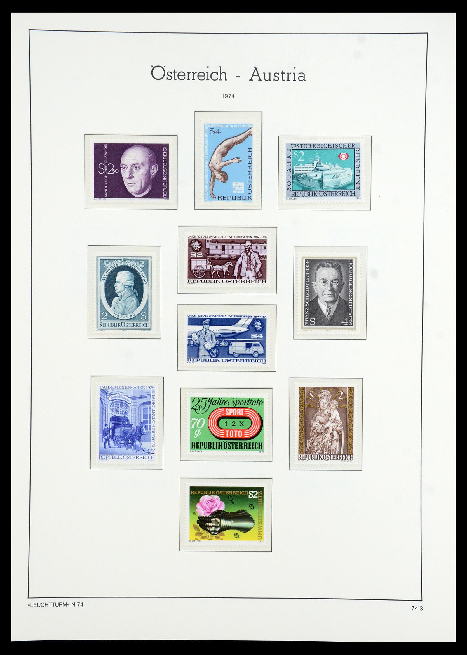 36318 088 - Postzegelverzameling 36318 Oostenrijk 1945-1979.