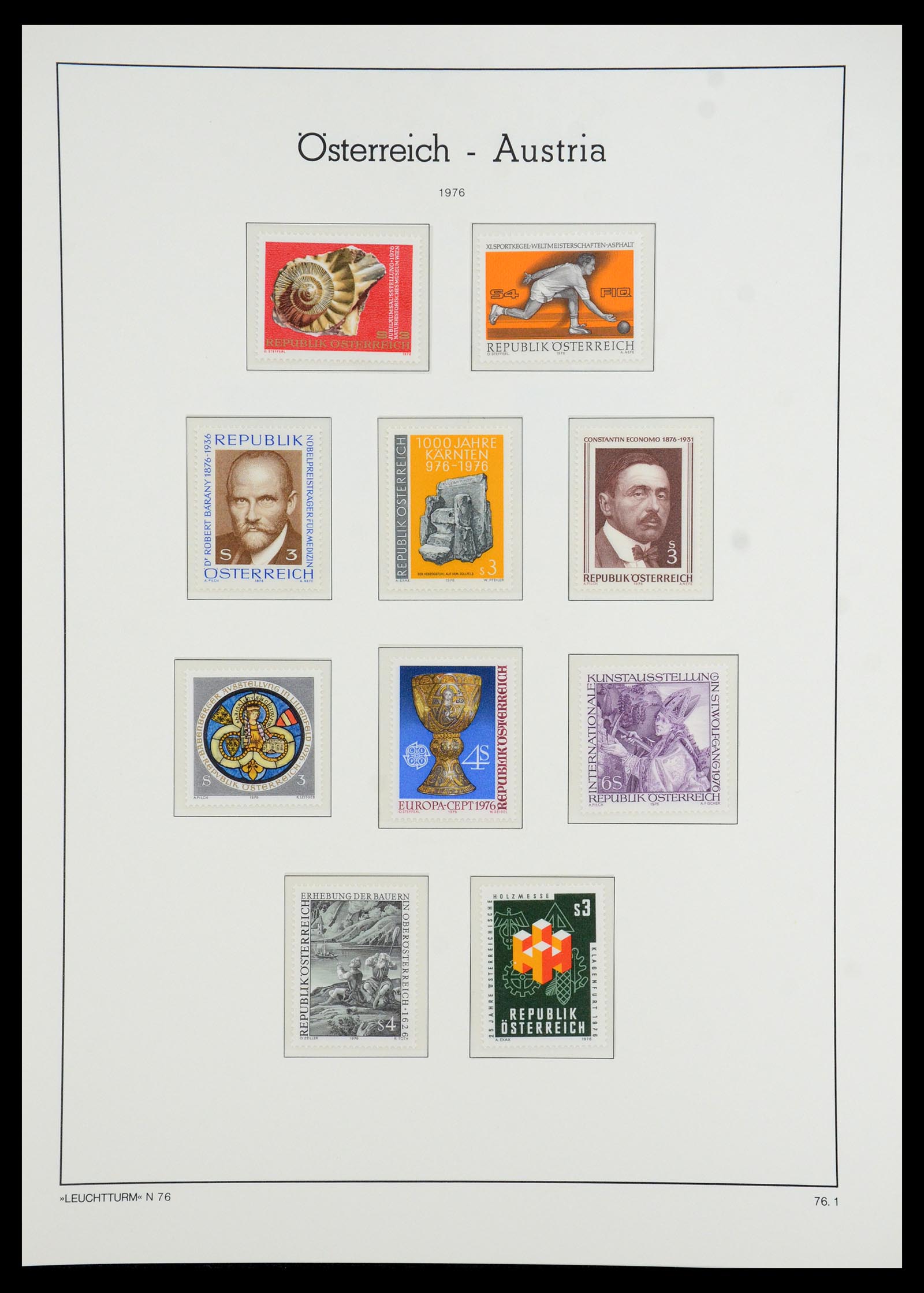 36318 093 - Postzegelverzameling 36318 Oostenrijk 1945-1979.