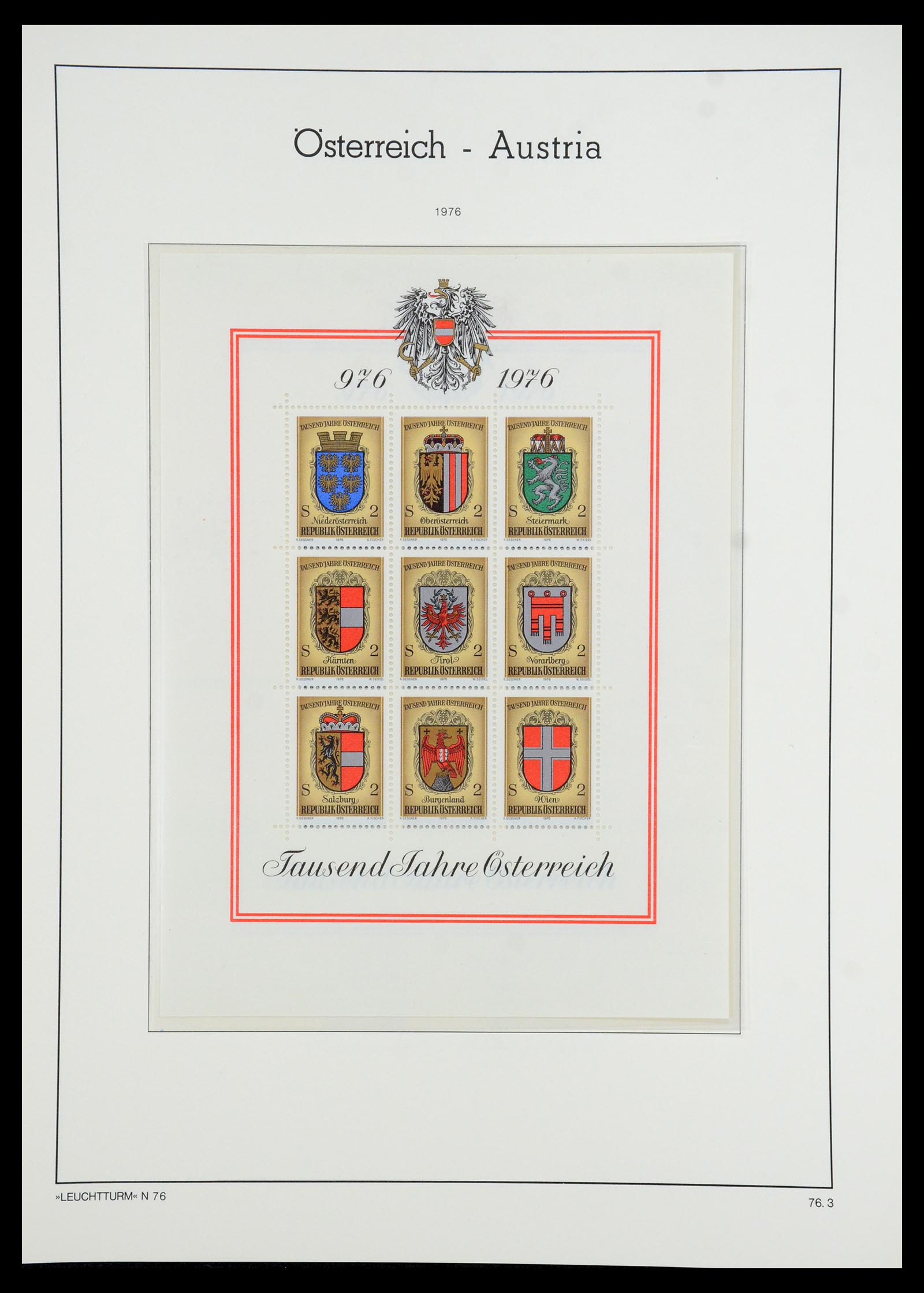 36318 095 - Postzegelverzameling 36318 Oostenrijk 1945-1979.