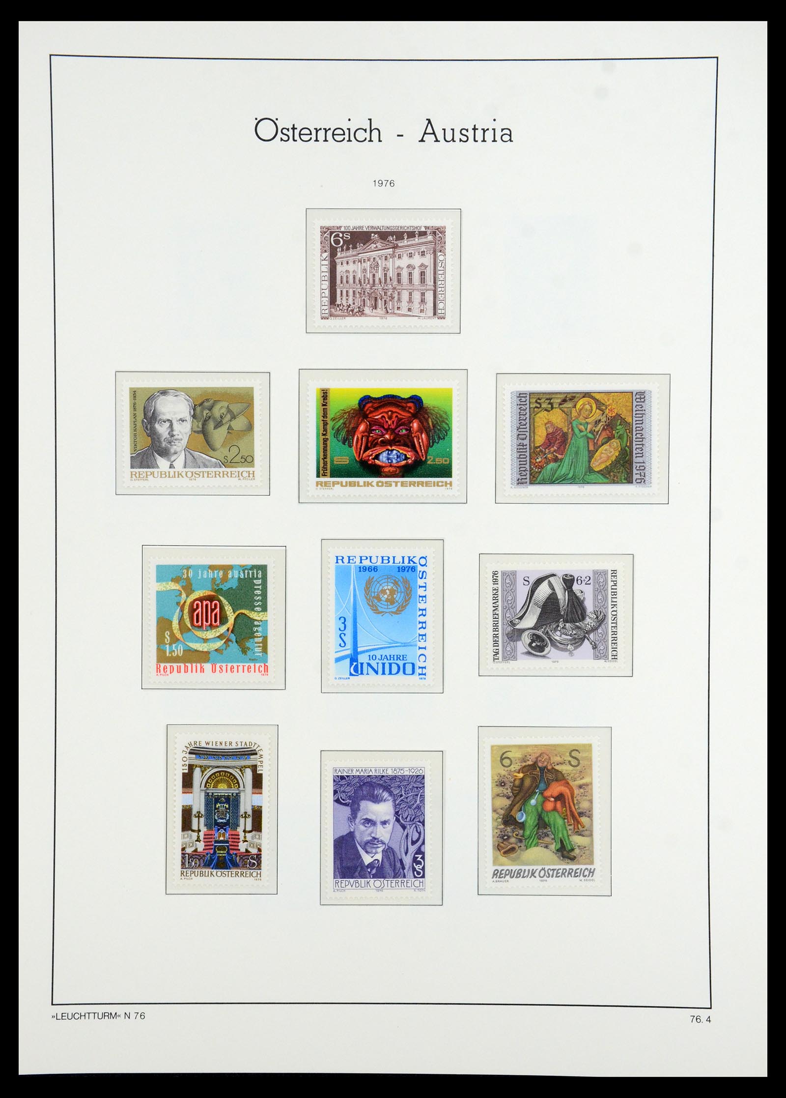 36318 097 - Postzegelverzameling 36318 Oostenrijk 1945-1979.
