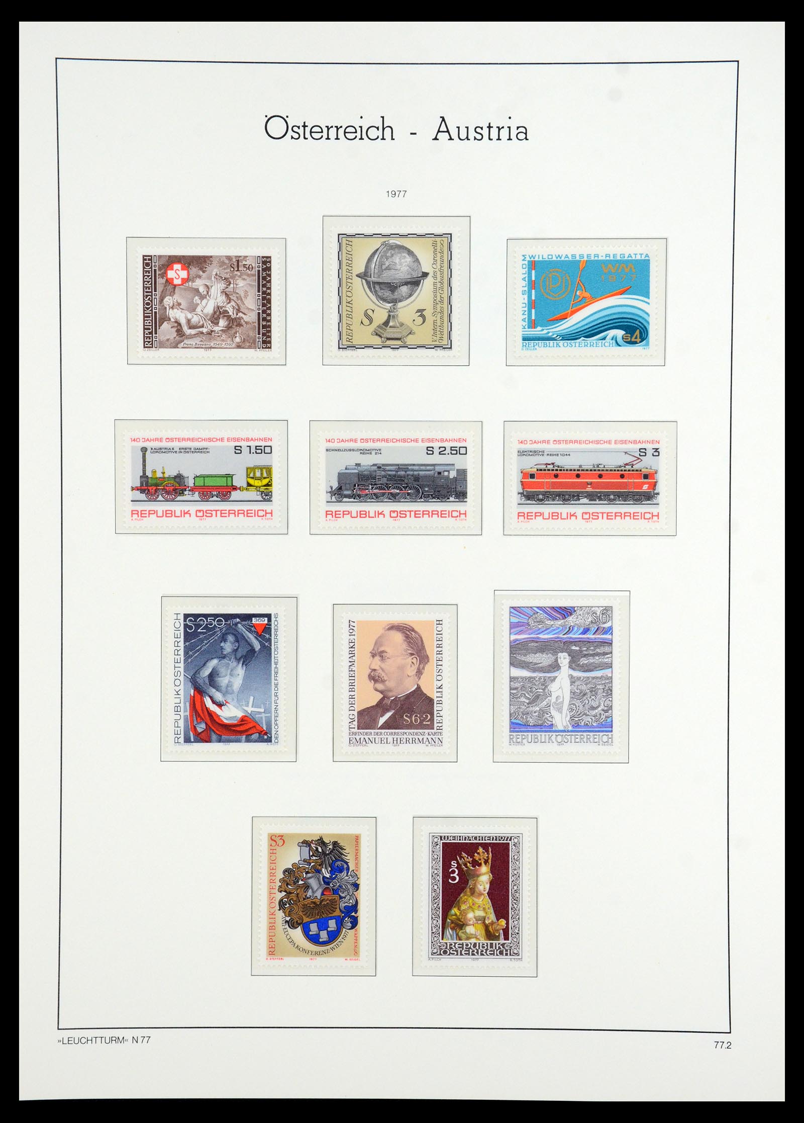 36318 099 - Postzegelverzameling 36318 Oostenrijk 1945-1979.