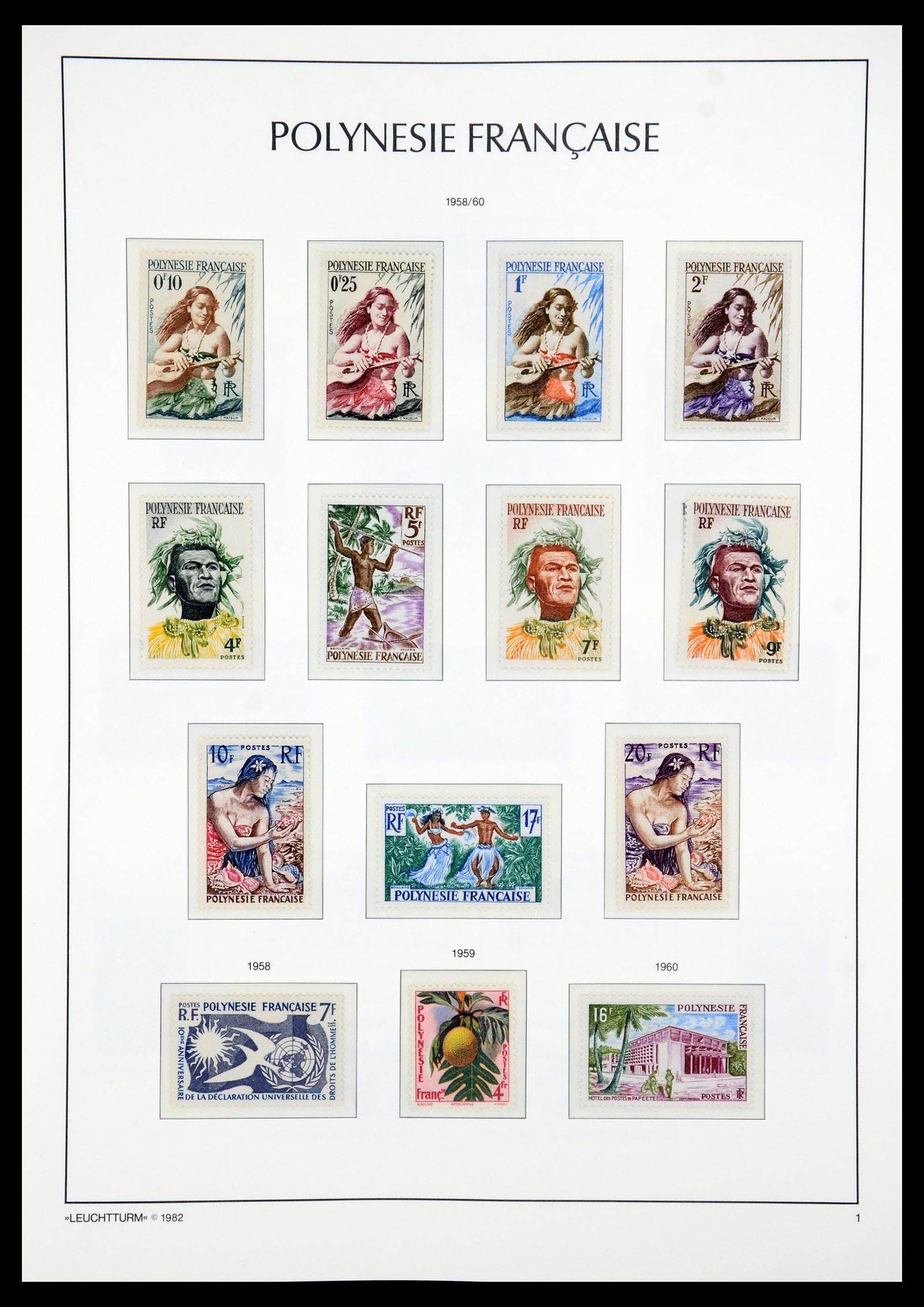 36320 001 - Stamp collection 36320 French Colonies 1885-2008.