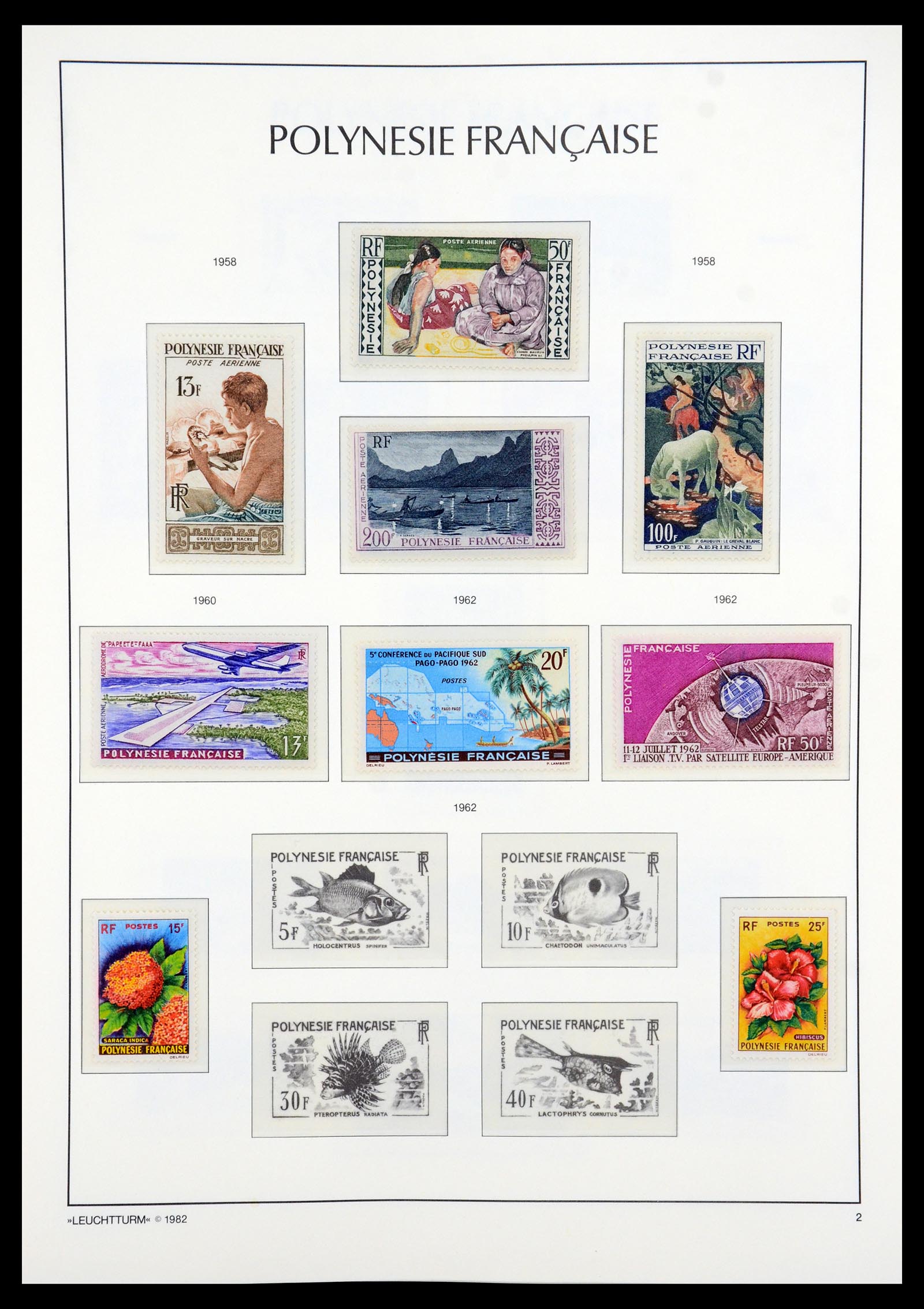 36320 002 - Postzegelverzameling 36320 Franse koloniën 1885-2008.