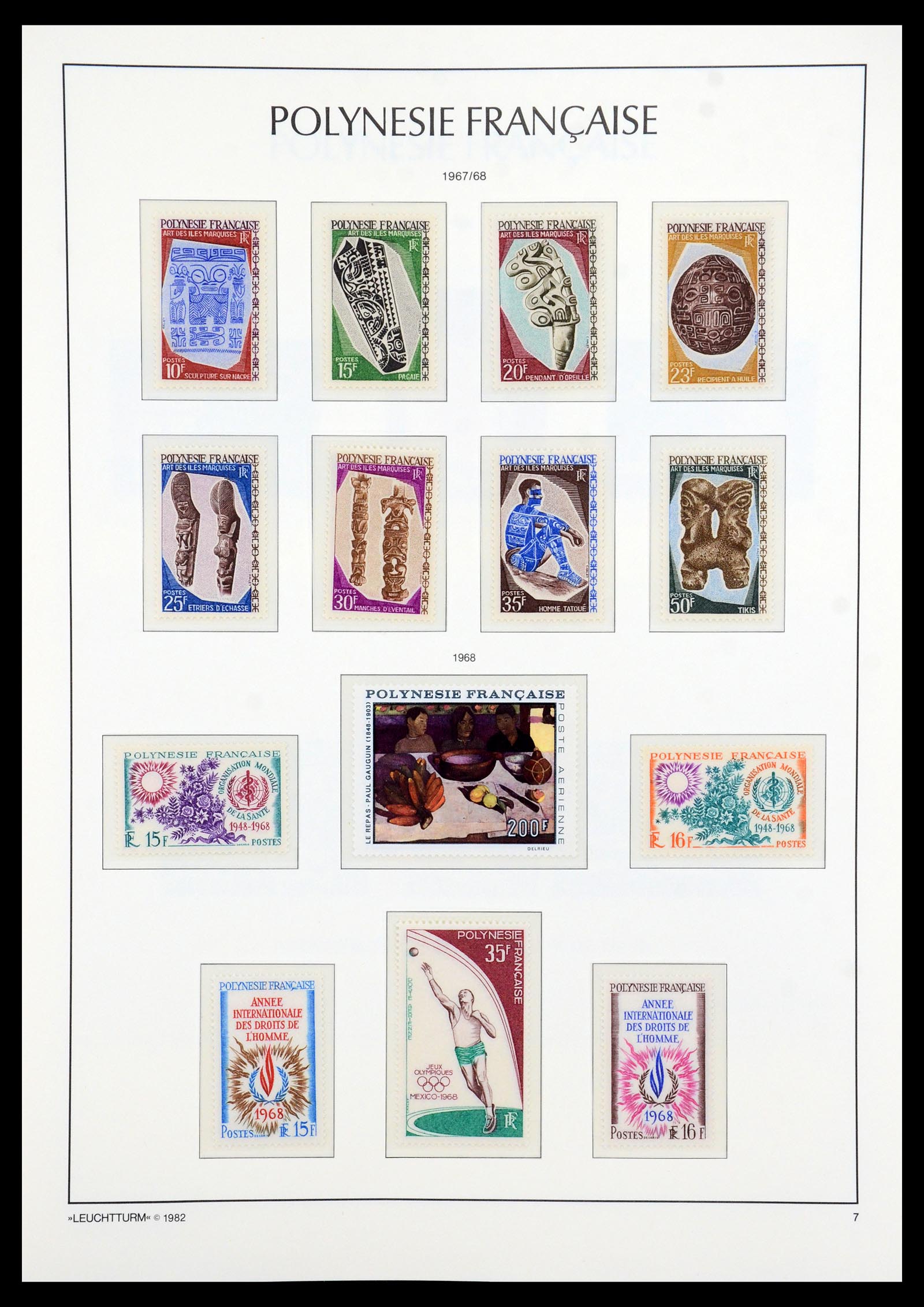 36320 007 - Postzegelverzameling 36320 Franse koloniën 1885-2008.