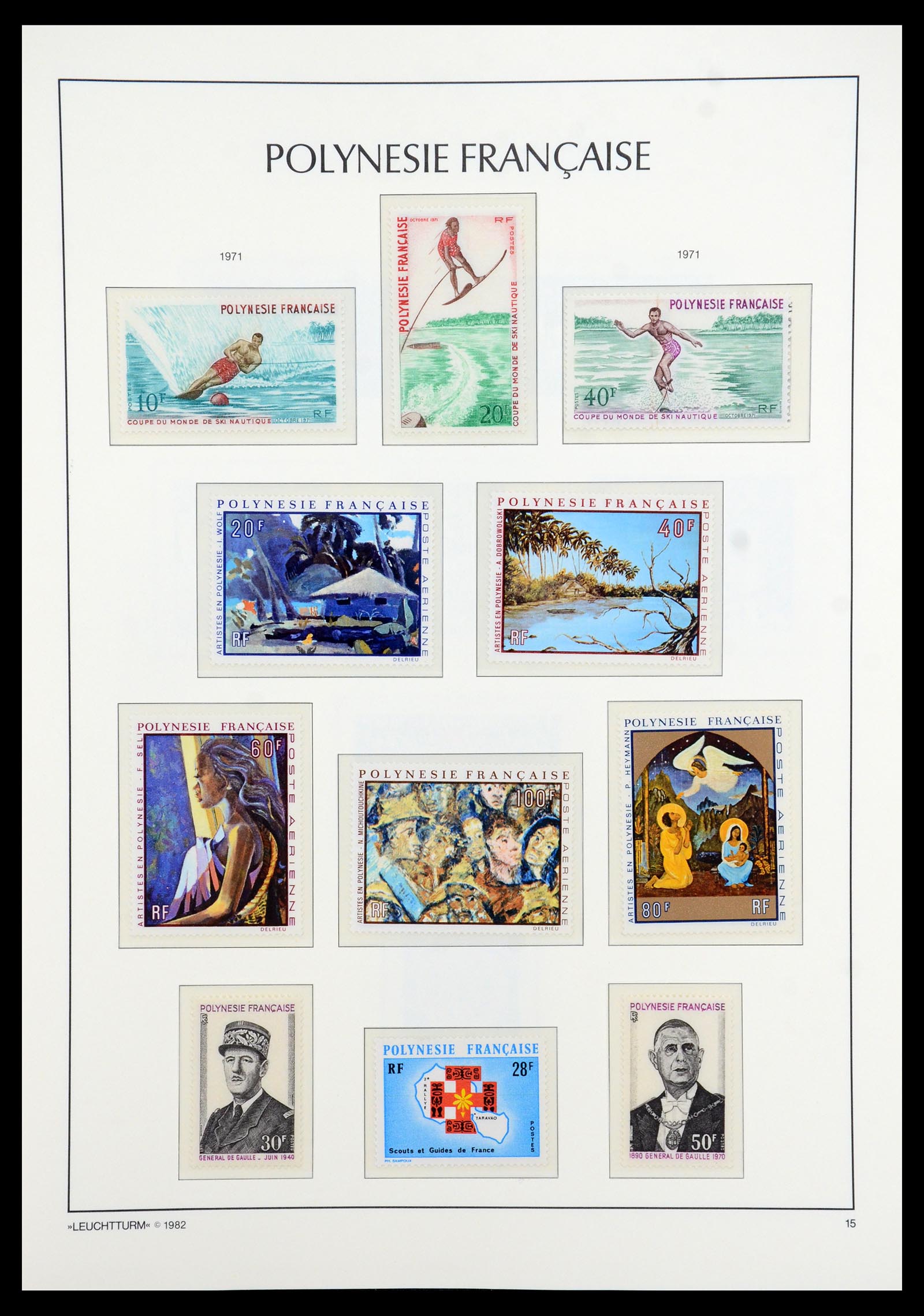 36320 015 - Postzegelverzameling 36320 Franse koloniën 1885-2008.