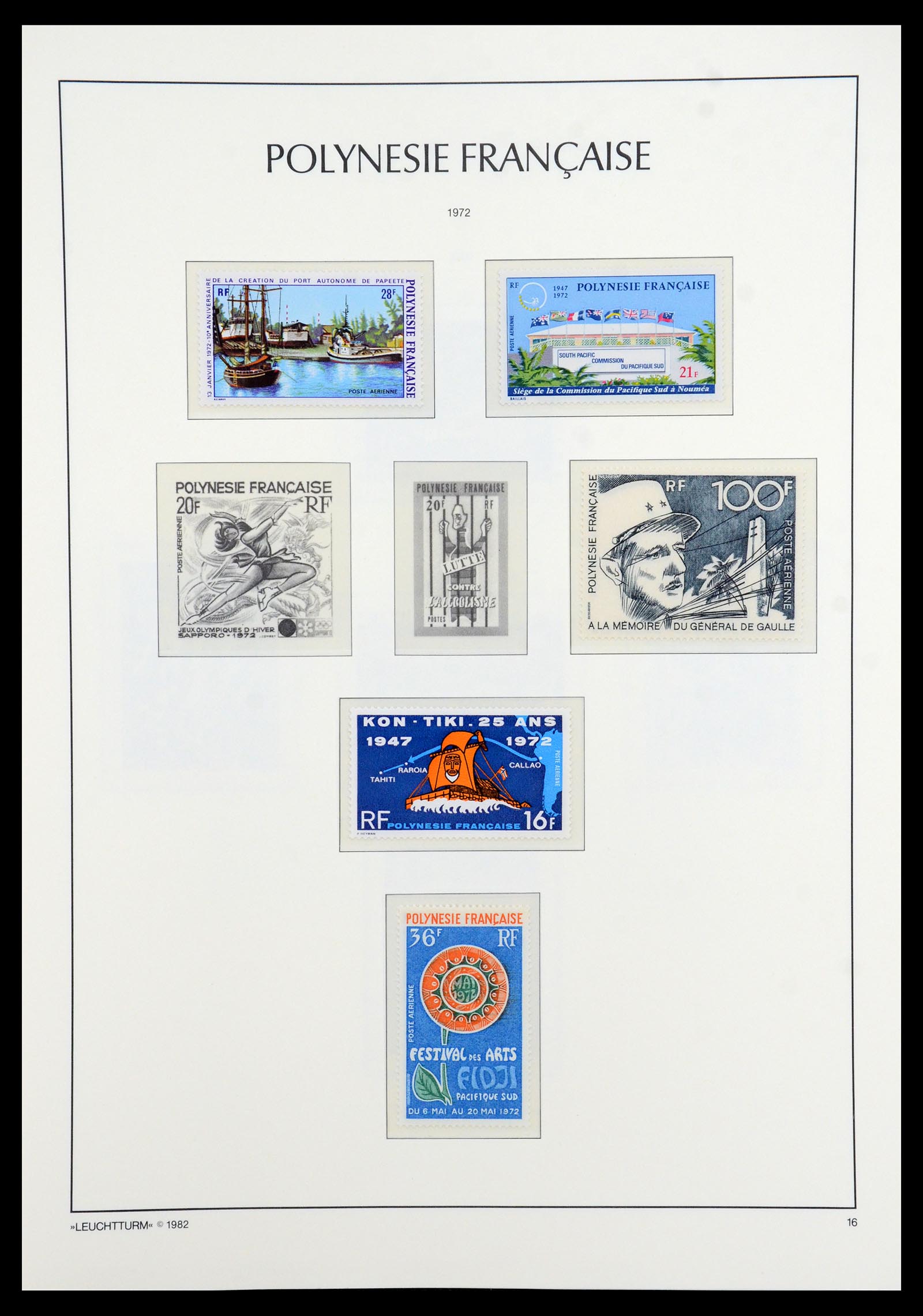 36320 016 - Postzegelverzameling 36320 Franse koloniën 1885-2008.