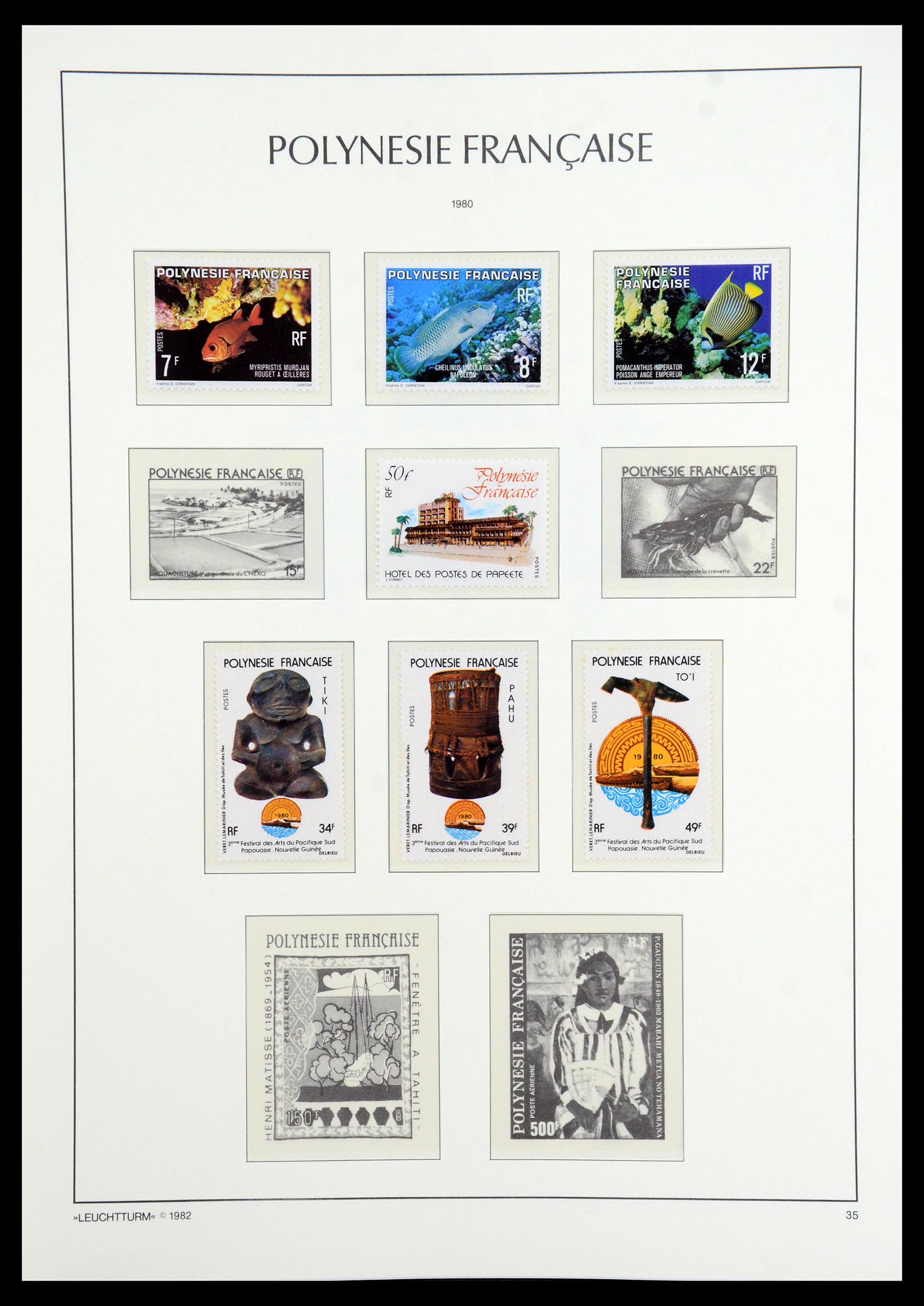36320 035 - Postzegelverzameling 36320 Franse koloniën 1885-2008.